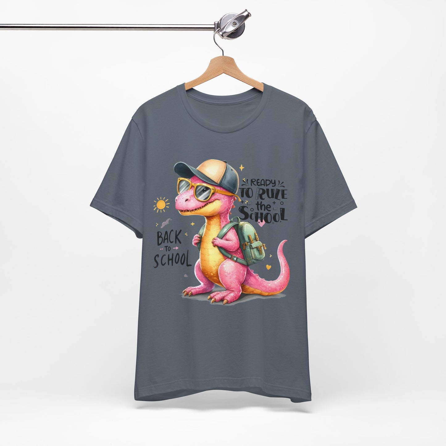 Ready To Rule The School T-shirt, Back To School T-Shirt, Teacher Back To school unisex jersey short sleeve.First Day Vibes T-Shirt.