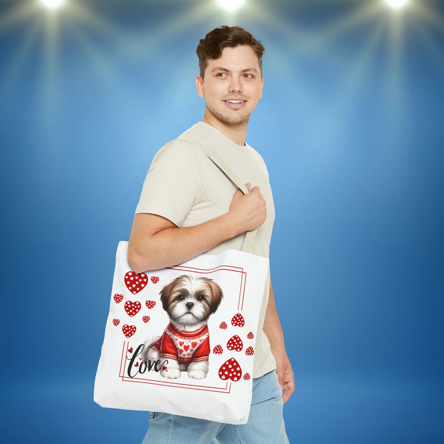 Happy Valentines Day Tote Bag