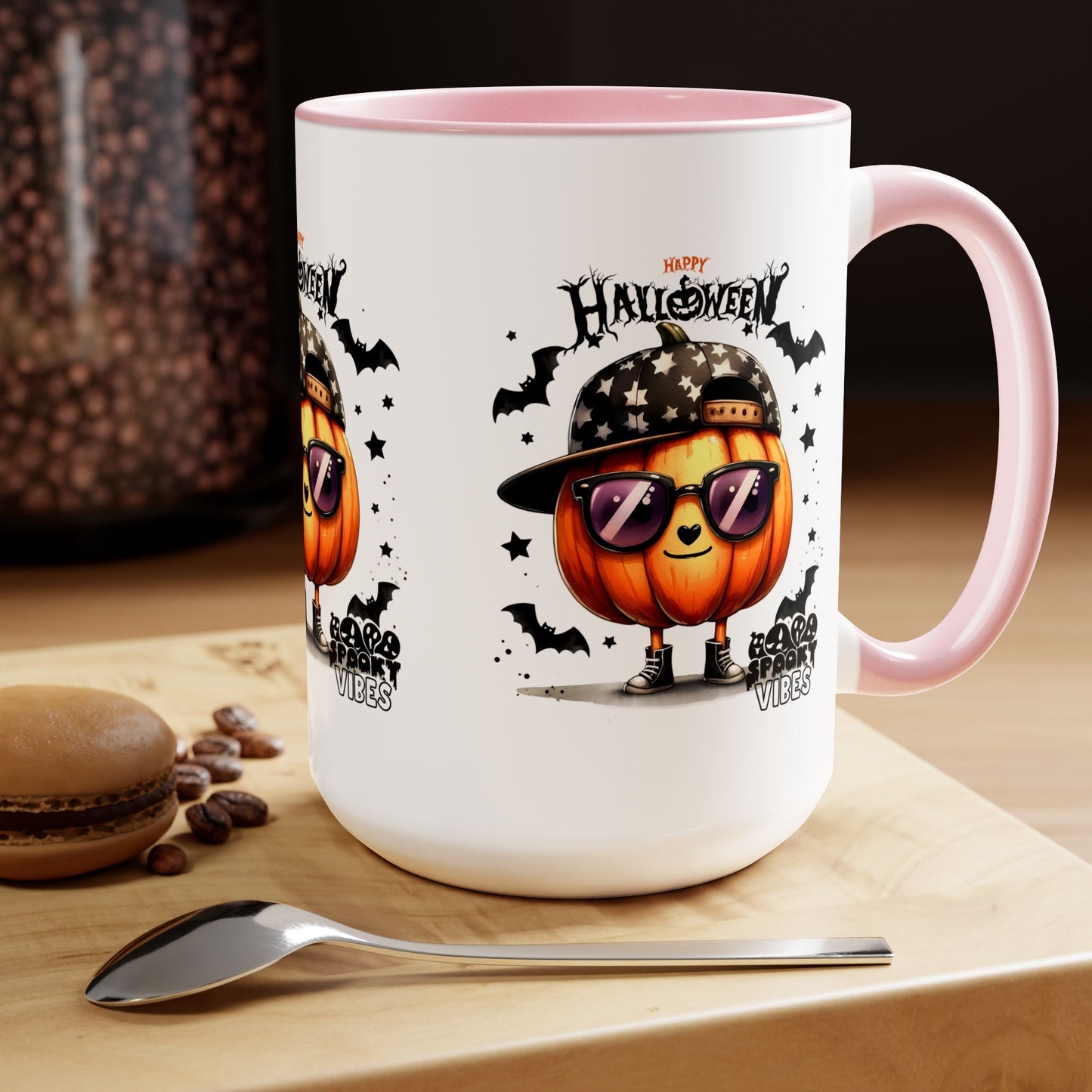 Happy Halloween Coffee Mug, Let's Go Halloween Coffee Mug, Trick or Treat Halloween Coffee Mug, Cute Skeleton Coffee Mug, Spooky Season Halloween Coffee Mug.