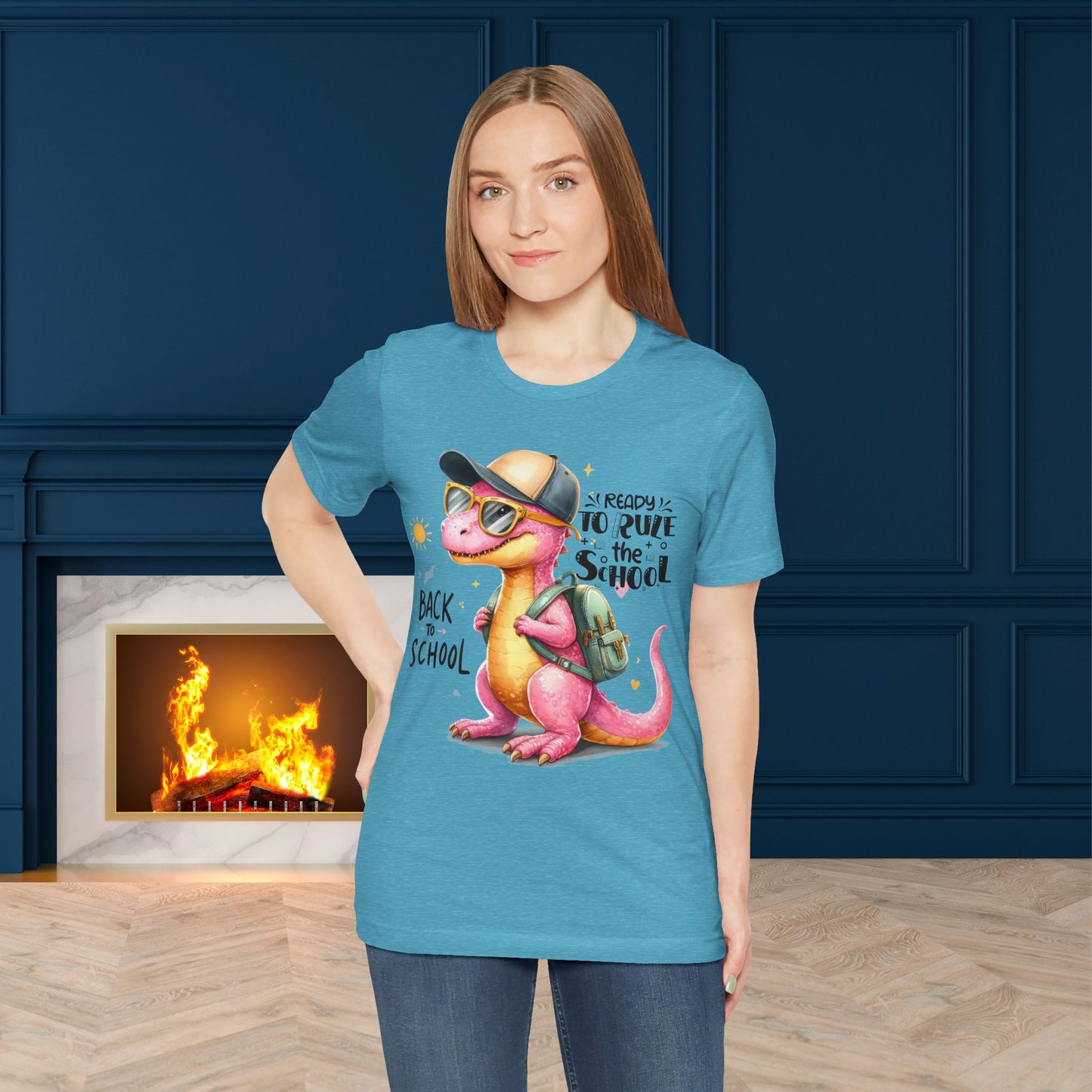 Ready To Rule The School T-shirt, Back To School T-Shirt, Teacher Back To school unisex jersey short sleeve.First Day Vibes T-Shirt.