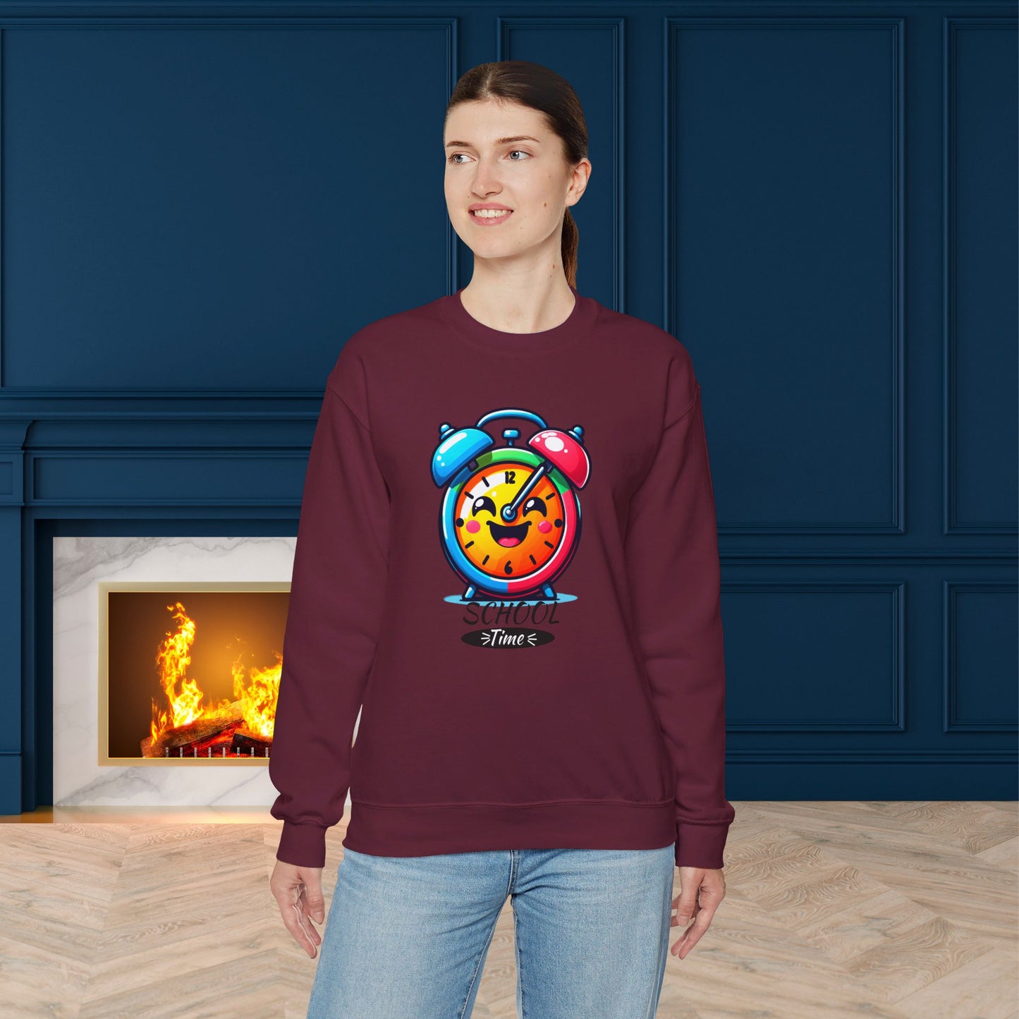 We Love Teachers Sweatshirt, Back To school unisex heavy blend crewneck sweatshirt, Teacher Back To school Sweatshirt. First Day Vibes Sweatshirt.