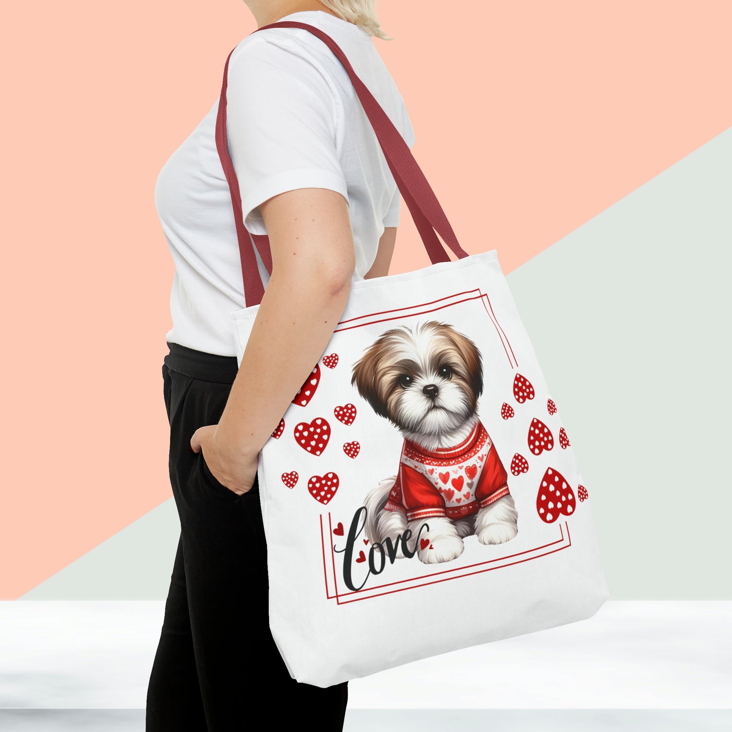 Happy Valentines Day Tote Bag