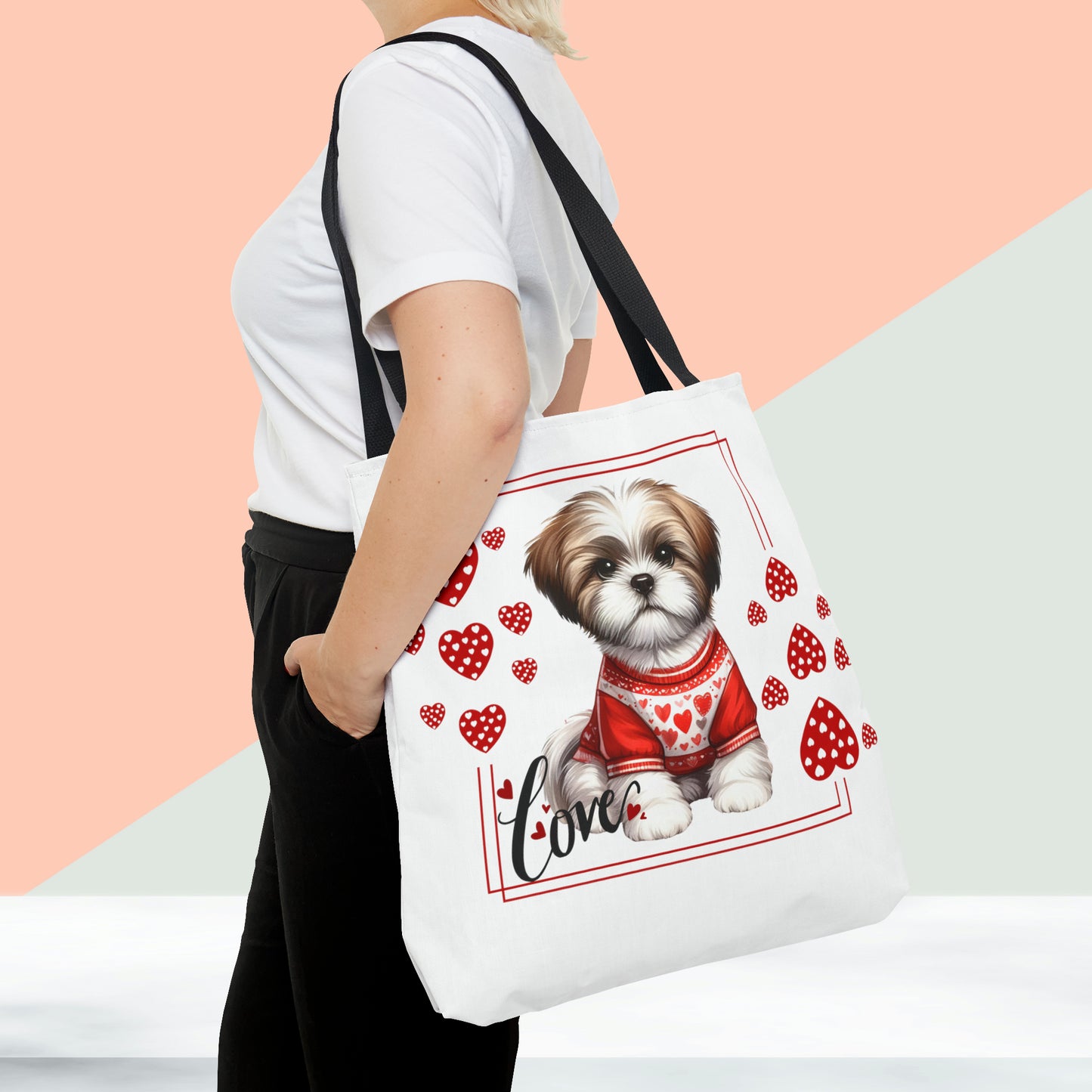 Happy Valentines Day Tote Bag