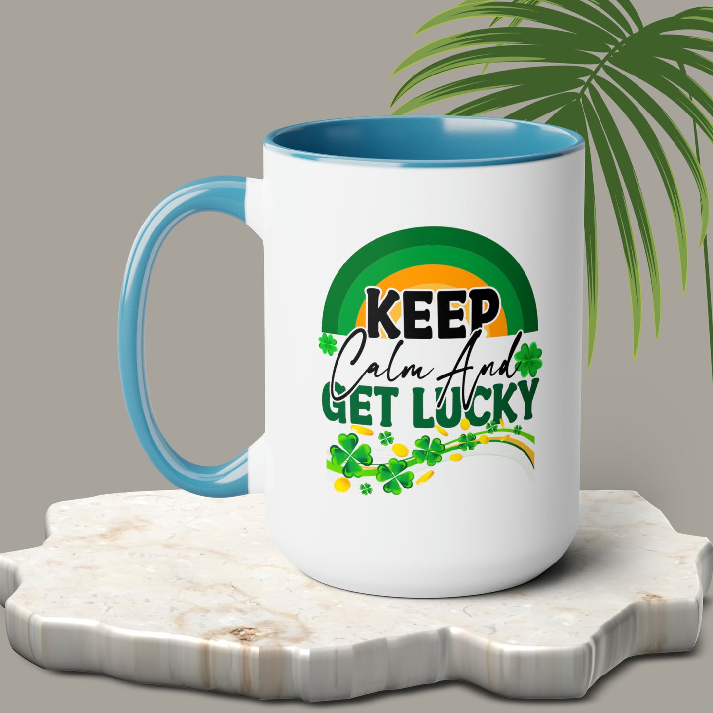 St Patrick's Day two-Tone Coffee Mugs, 15oz