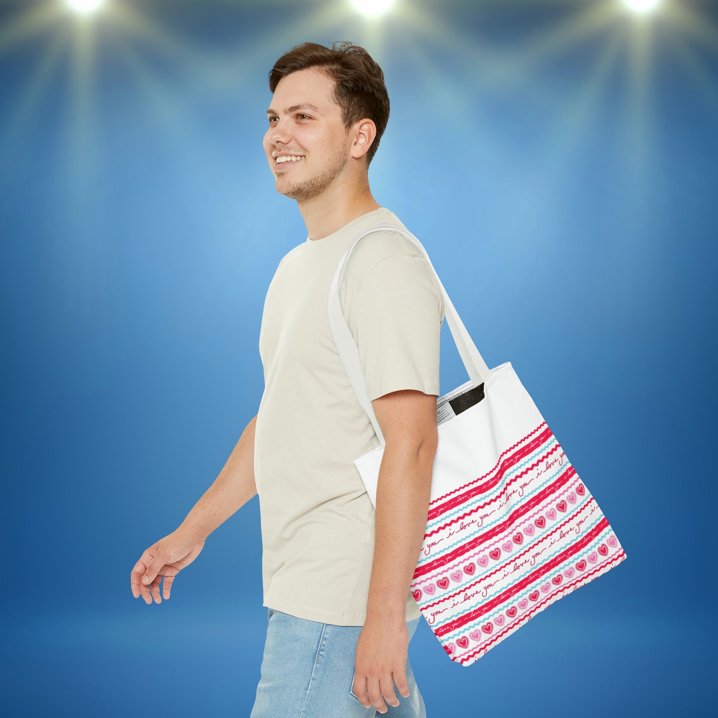 Happy Valentines Day Tote Bag