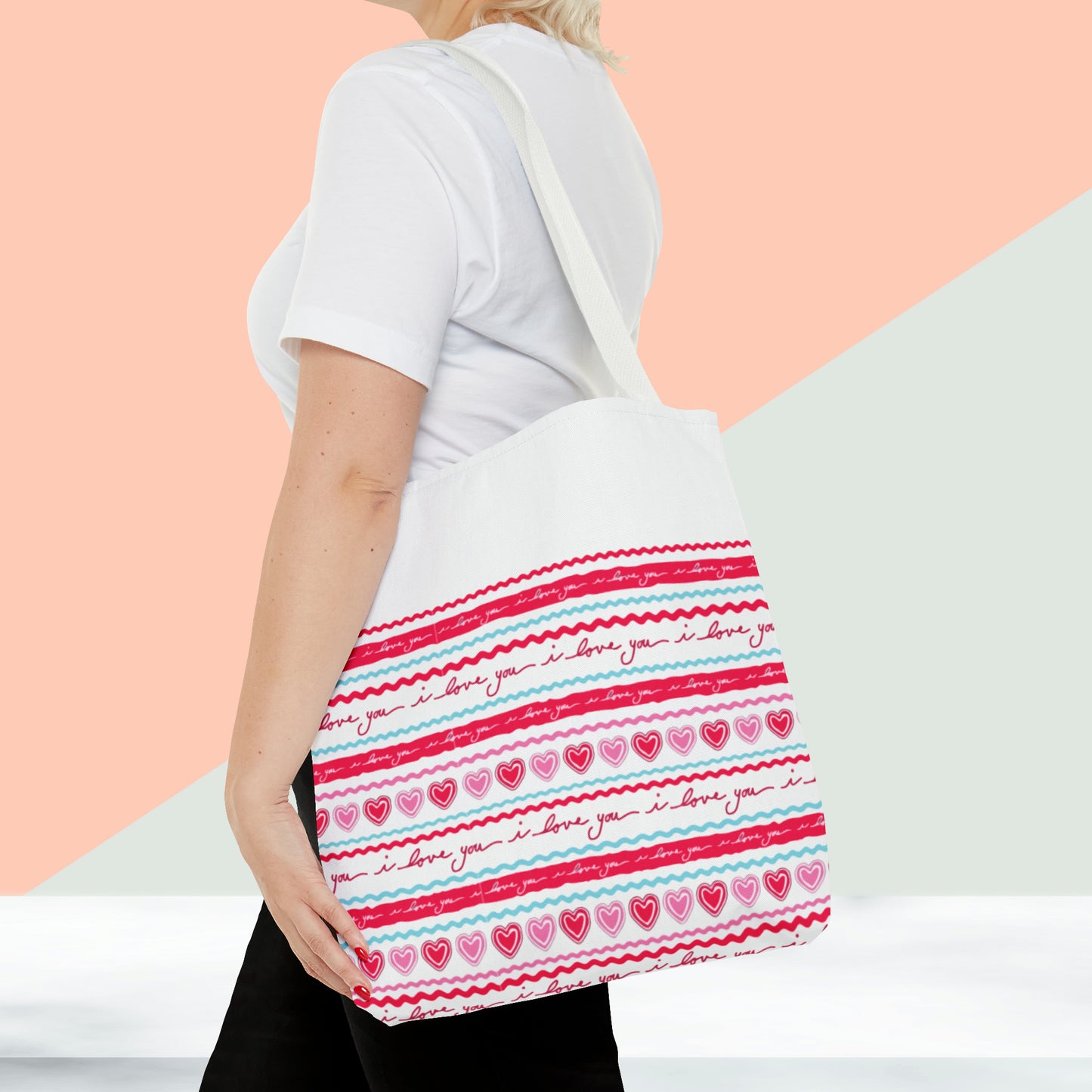 Happy Valentines Day Tote Bag
