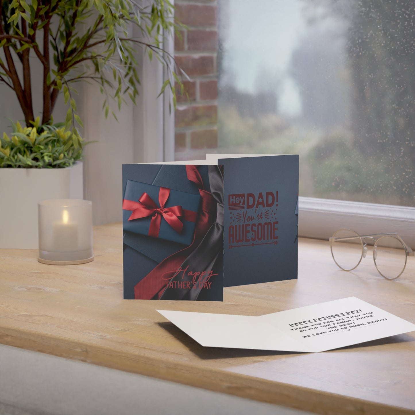Happy Father's Day Greeting Cards (1, 10, 30, and 50pcs)