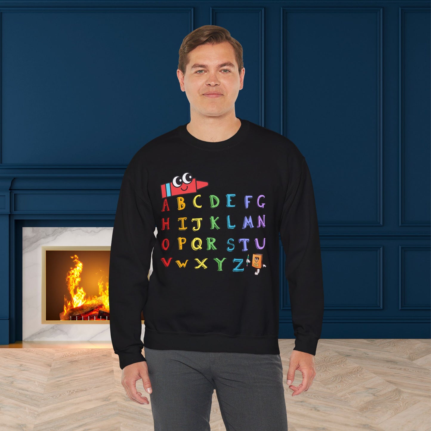 Back To school unisex heavy blend crewneck sweatshirt, We Love Teachers Sweatshirt,Teacher Back To school Sweatshirt. First Day Vibes Sweatshirt.