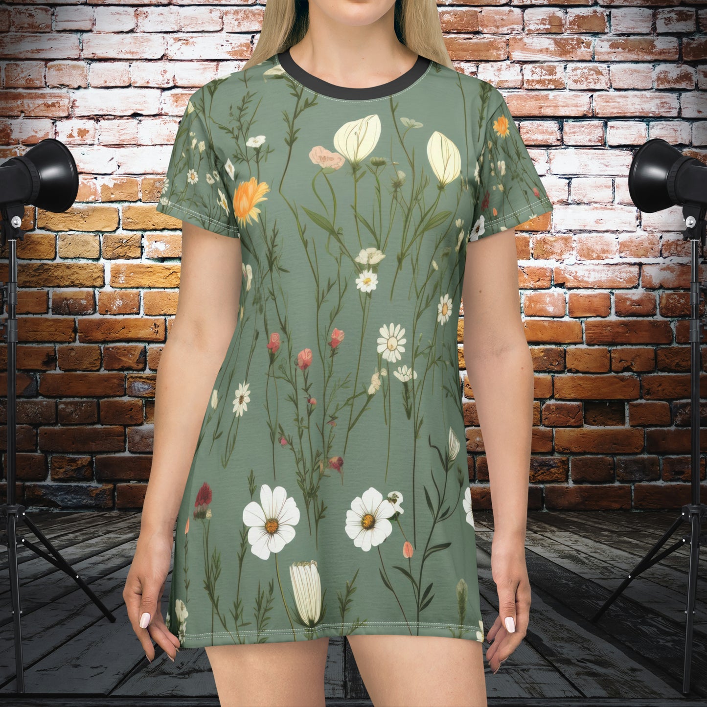 T-Shirt Dress (AOP)