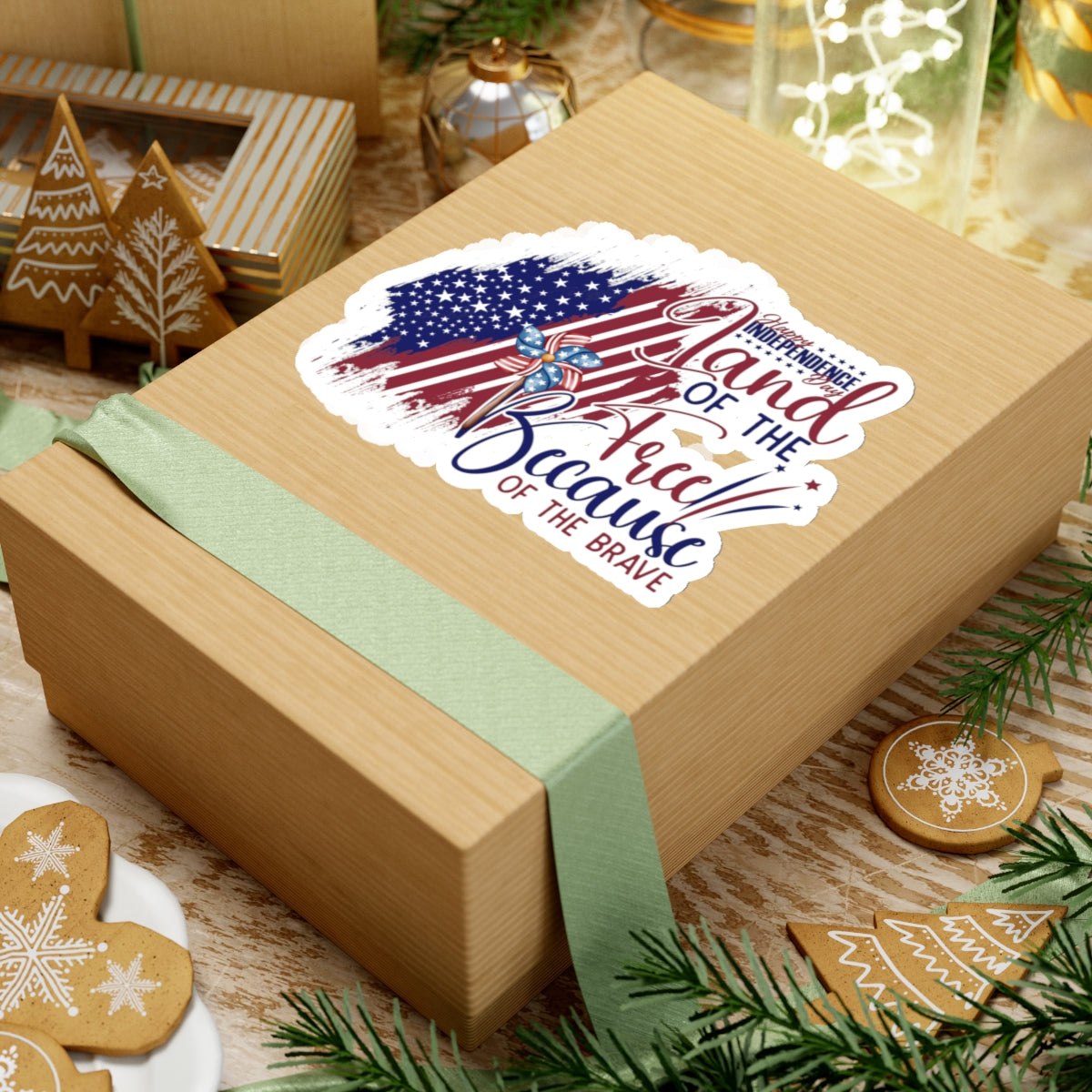 Happy 4th Of July Kiss-Cut Stickers, America, Flag, Peace Love America. Proud To Be An American, Red White Blue stickers. United Fourth of July Stickers.