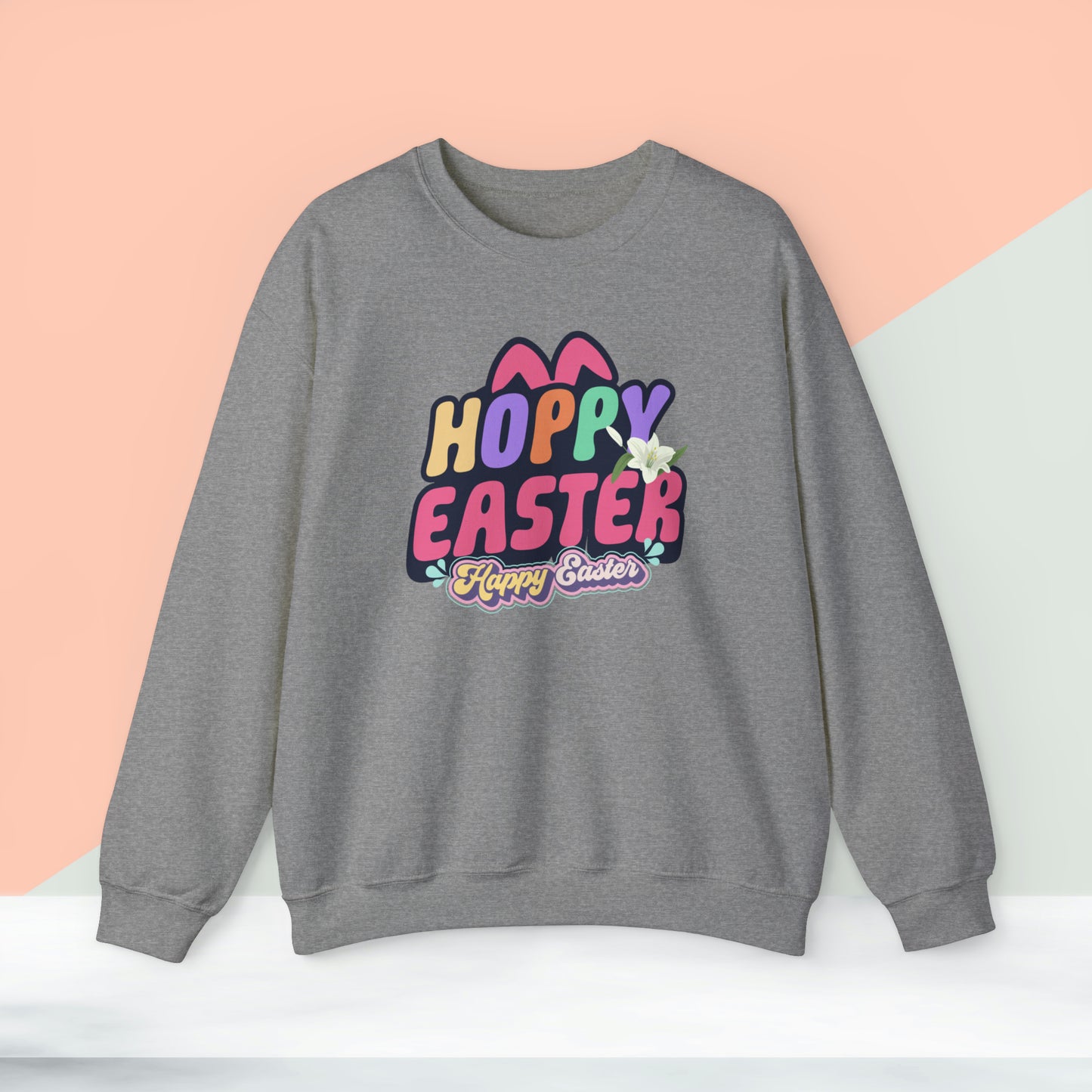 Happy easter Unisex Crewneck Sweatshirt