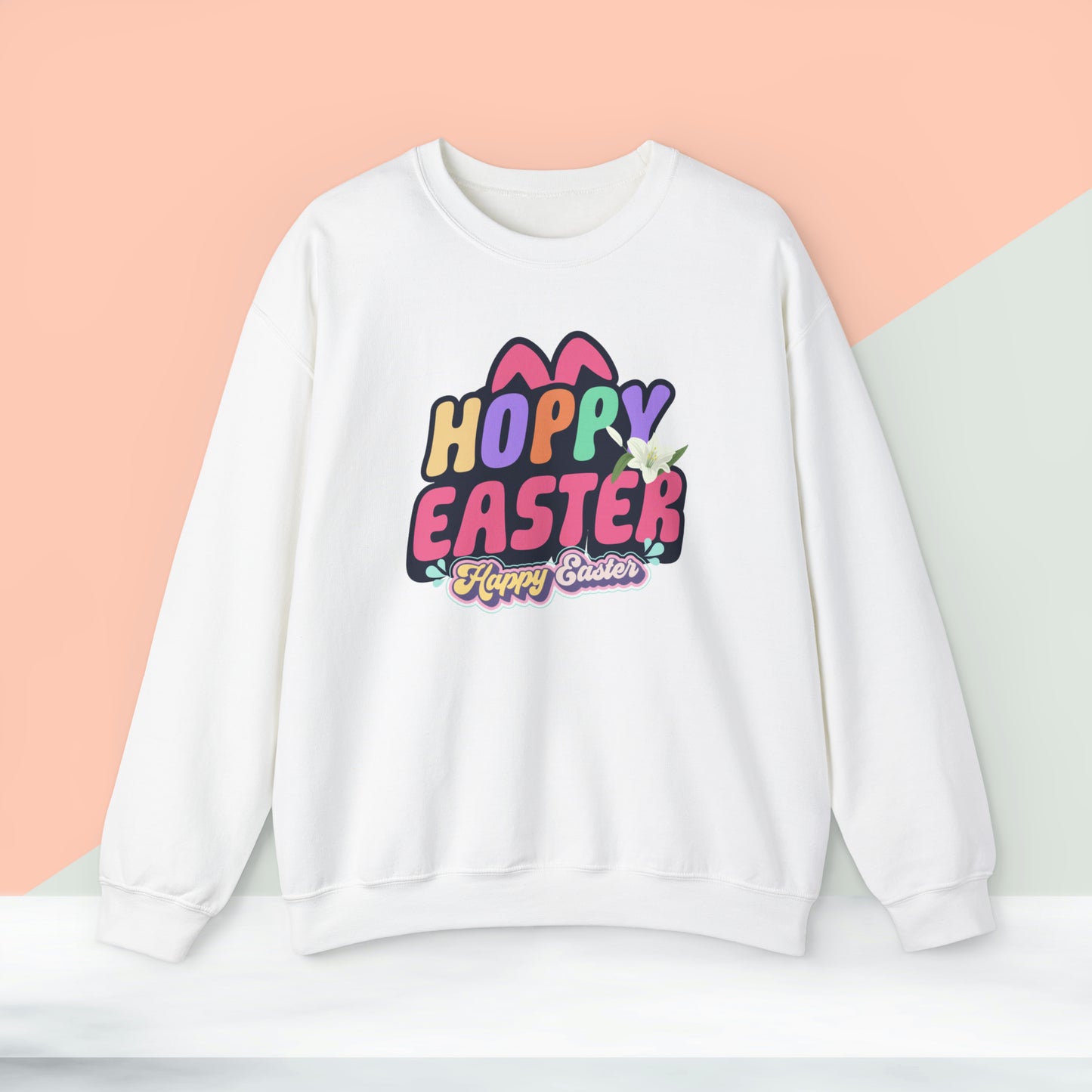 Happy easter Unisex Crewneck Sweatshirt