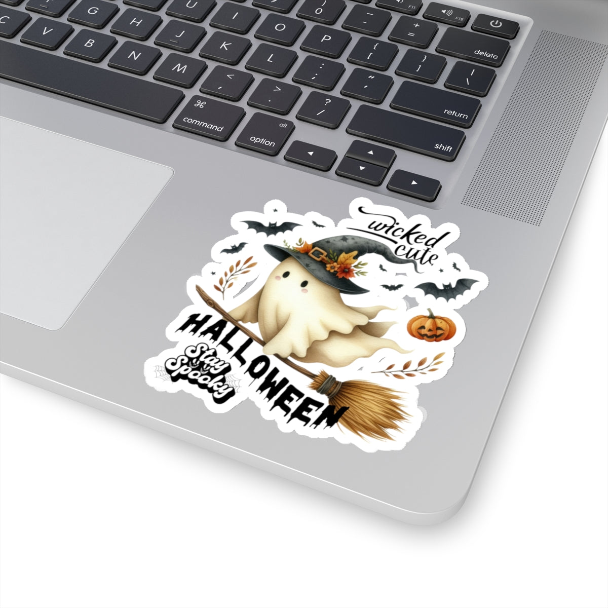 Stay Spooky Happy Halloween Kiss-Cut Stickers, Happy Halloween Kiss-Cut Stickers, Spooky Season Kiss-Cut Stickers, Trick Or Treat Halloween Kiss-Cut Stickers.