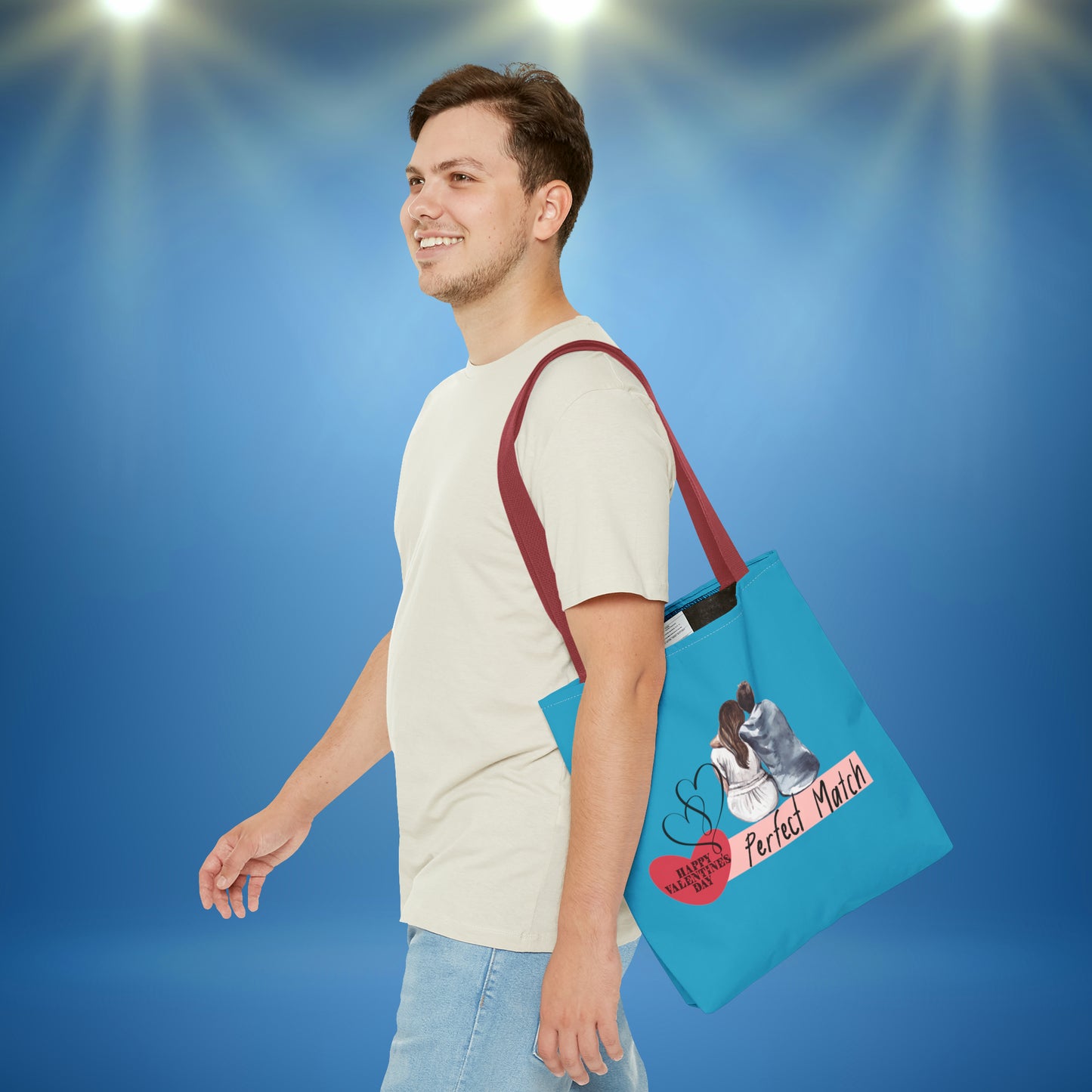 Happy Valentines Day Tote Bag