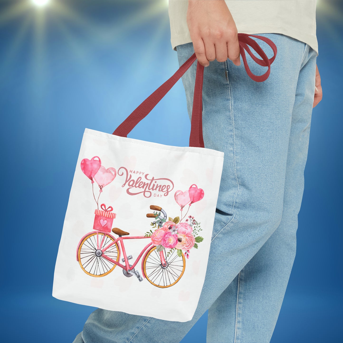 Happy Valentines Day Tote Bag