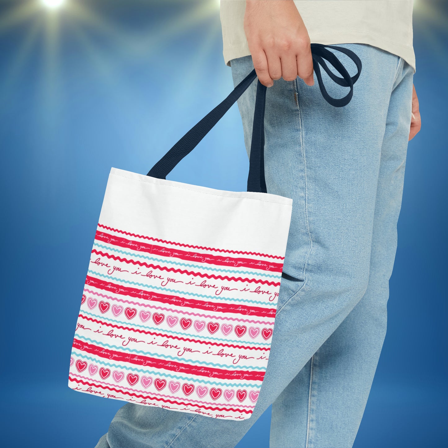 Happy Valentines Day Tote Bag