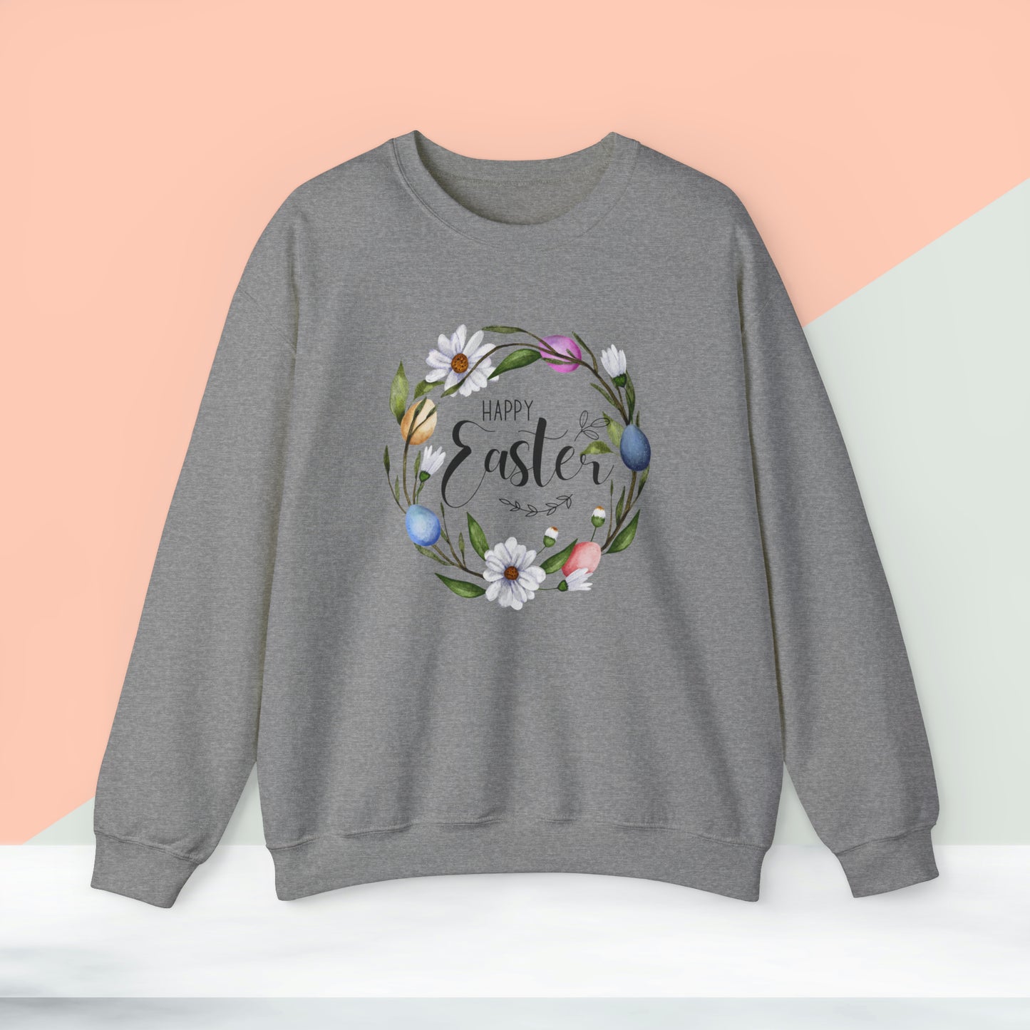 Happy easter Unisex Crewneck Sweatshirt