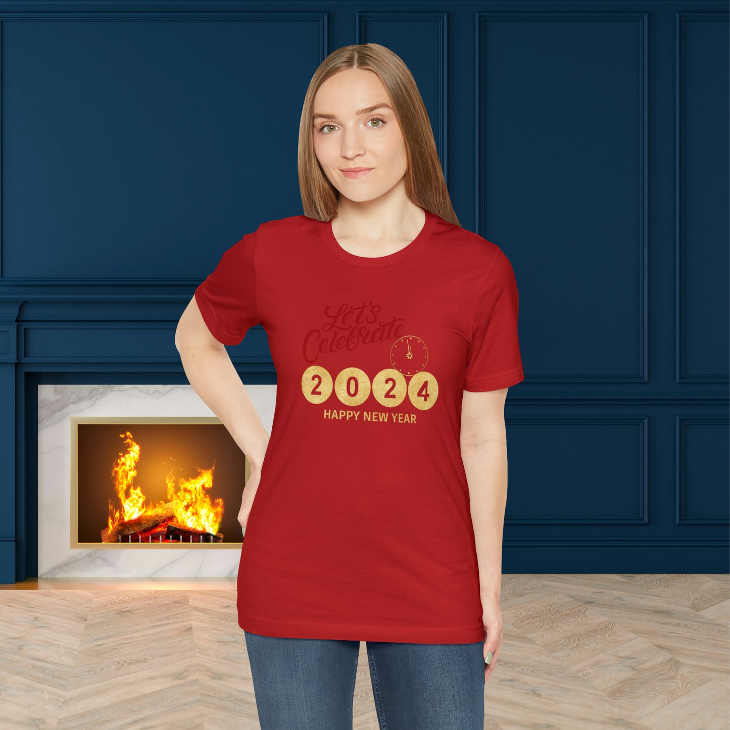 Happy New Year Unisex Jersey Short Sleeve Tee