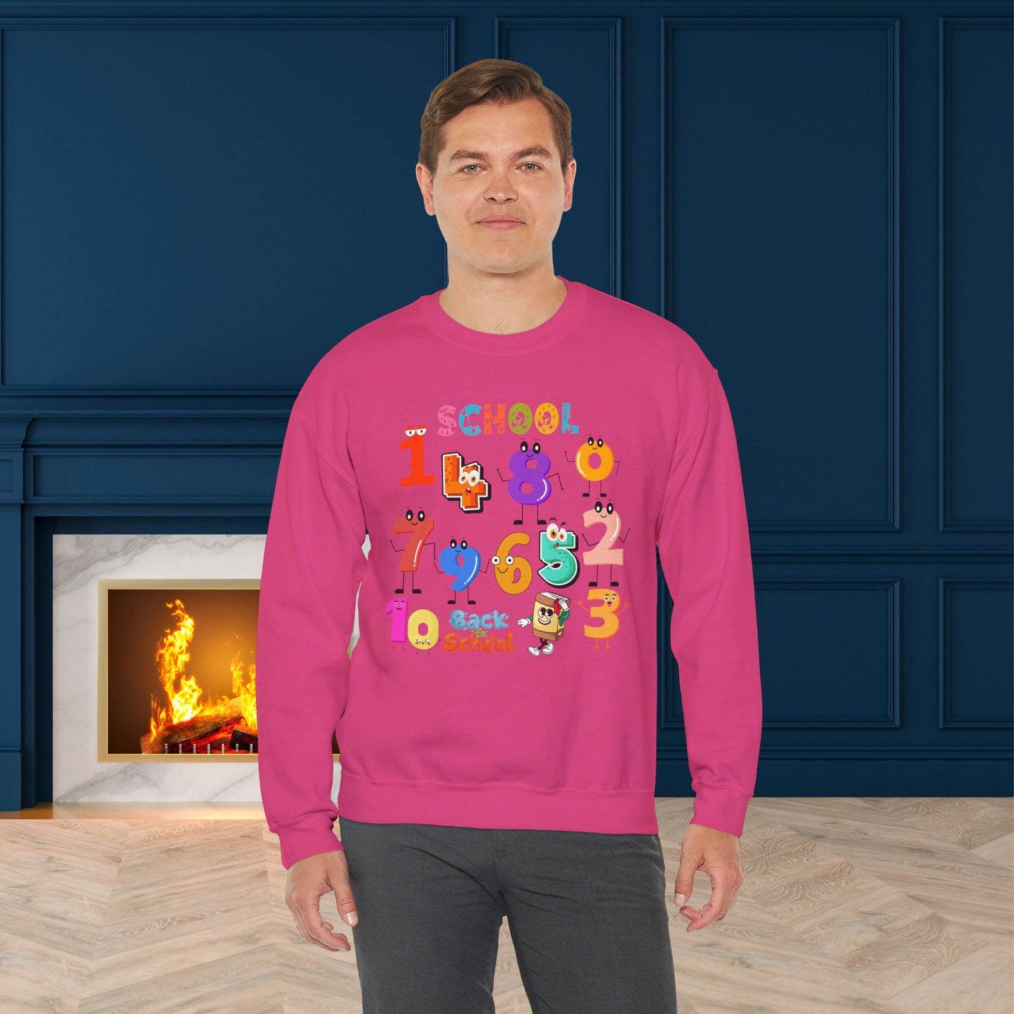 We Love Teachers Sweatshirt, Back To school unisex heavy blend crewneck sweatshirt, Teacher Back To school Sweatshirt. First Day Vibes Sweatshirt.