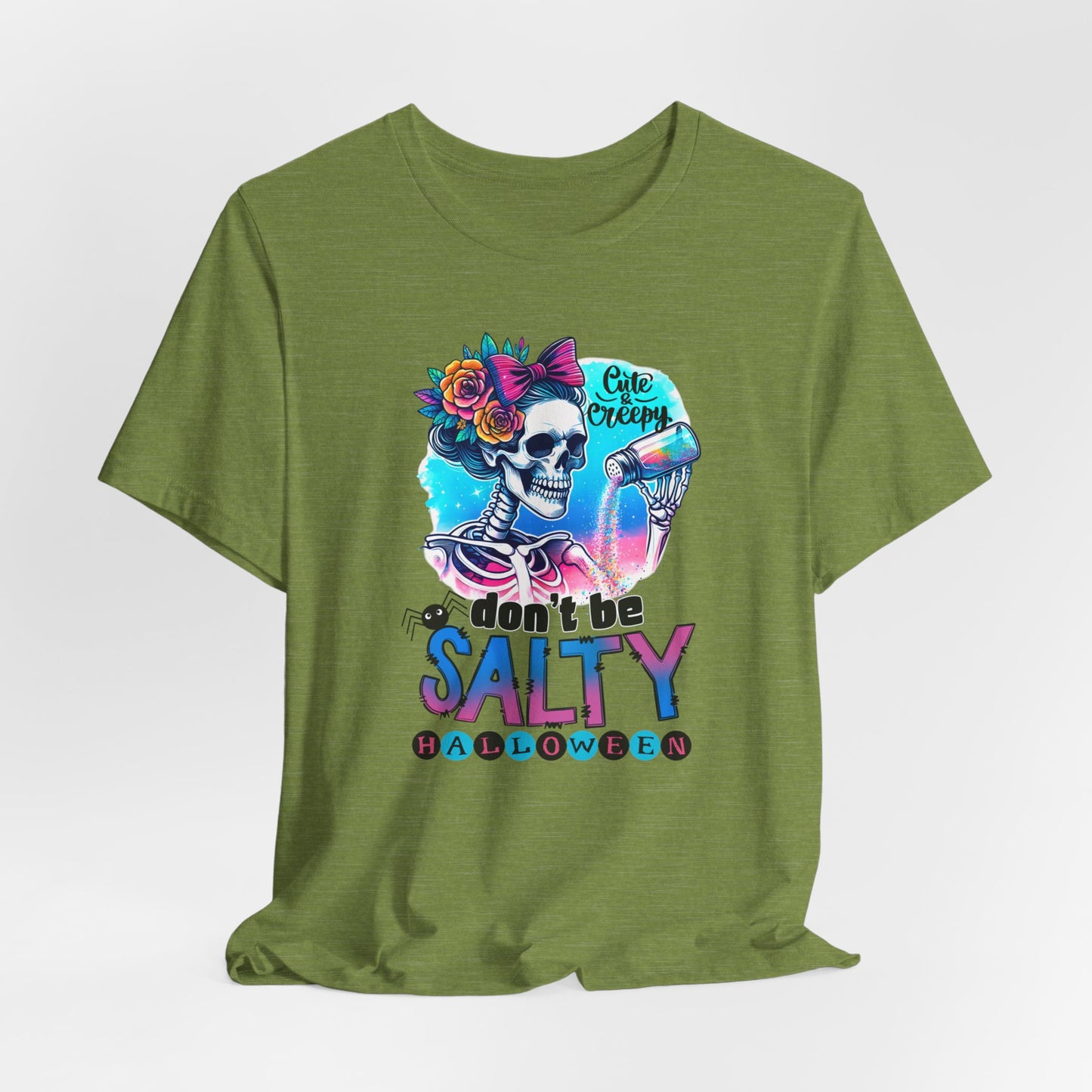 Don't Be Salty Halloween T-shirt, Happy Halloween T-shirt, Trick Or Treat T-shirt, Halloween T-shirt, Cool Halloween T-shirt, Spooky T-shirt,