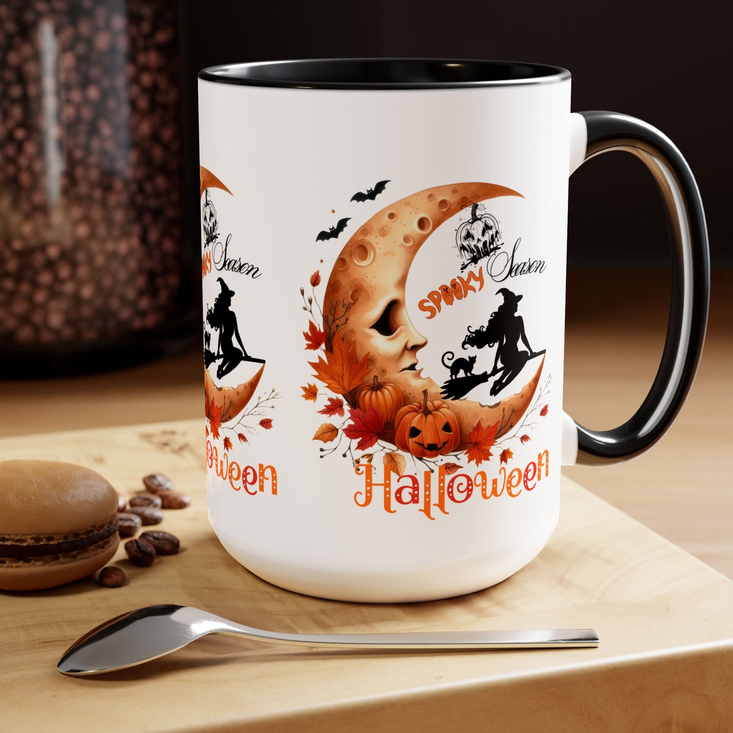 Happy Halloween Coffee Mug, Let's Go Halloween Coffee Mug, Trick or Treat Halloween Coffee Mug, Cute Skeleton Coffee Mug, Spooky Season Halloween Coffee Mug.