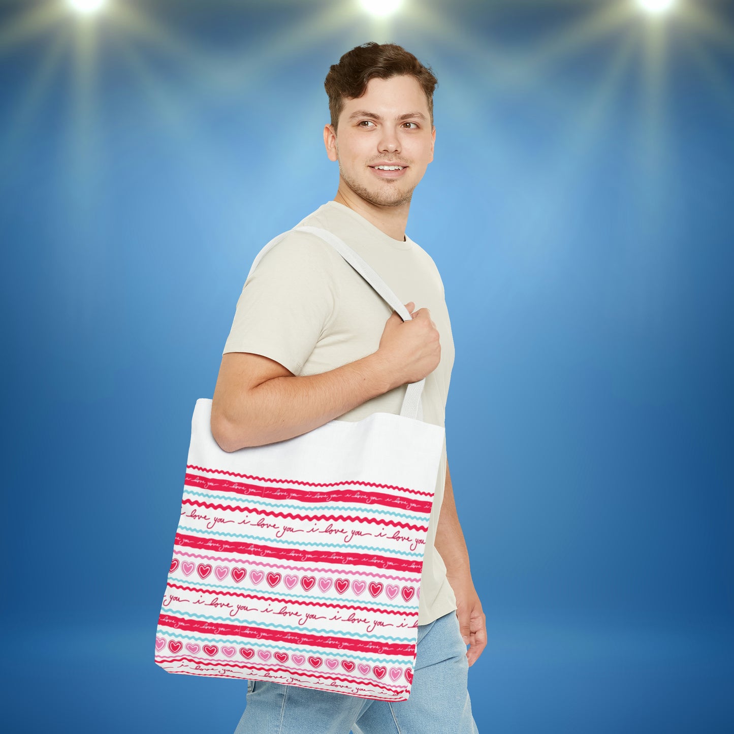Happy Valentines Day Tote Bag