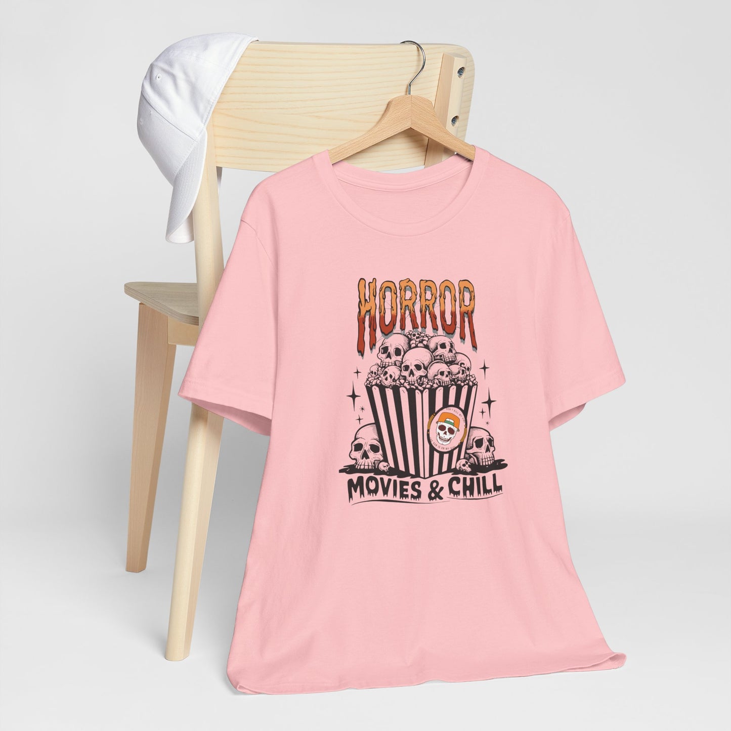 Horror Movies & Chill T-shirt, Happy Halloween T-shirt, Trick Or Treat T-shirt, Halloween T-shirt, Cool Halloween T-shirt, Spooky T-shirt,