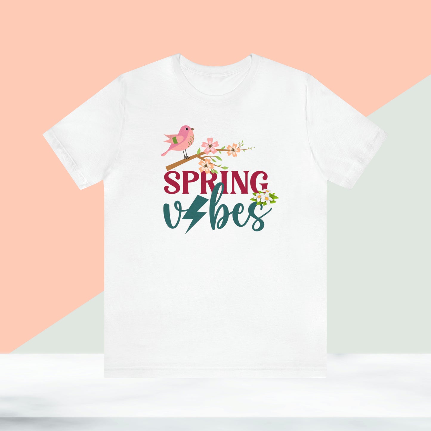 Spring Unisex T-shirt, Spring Vibes Trendy Shirt.