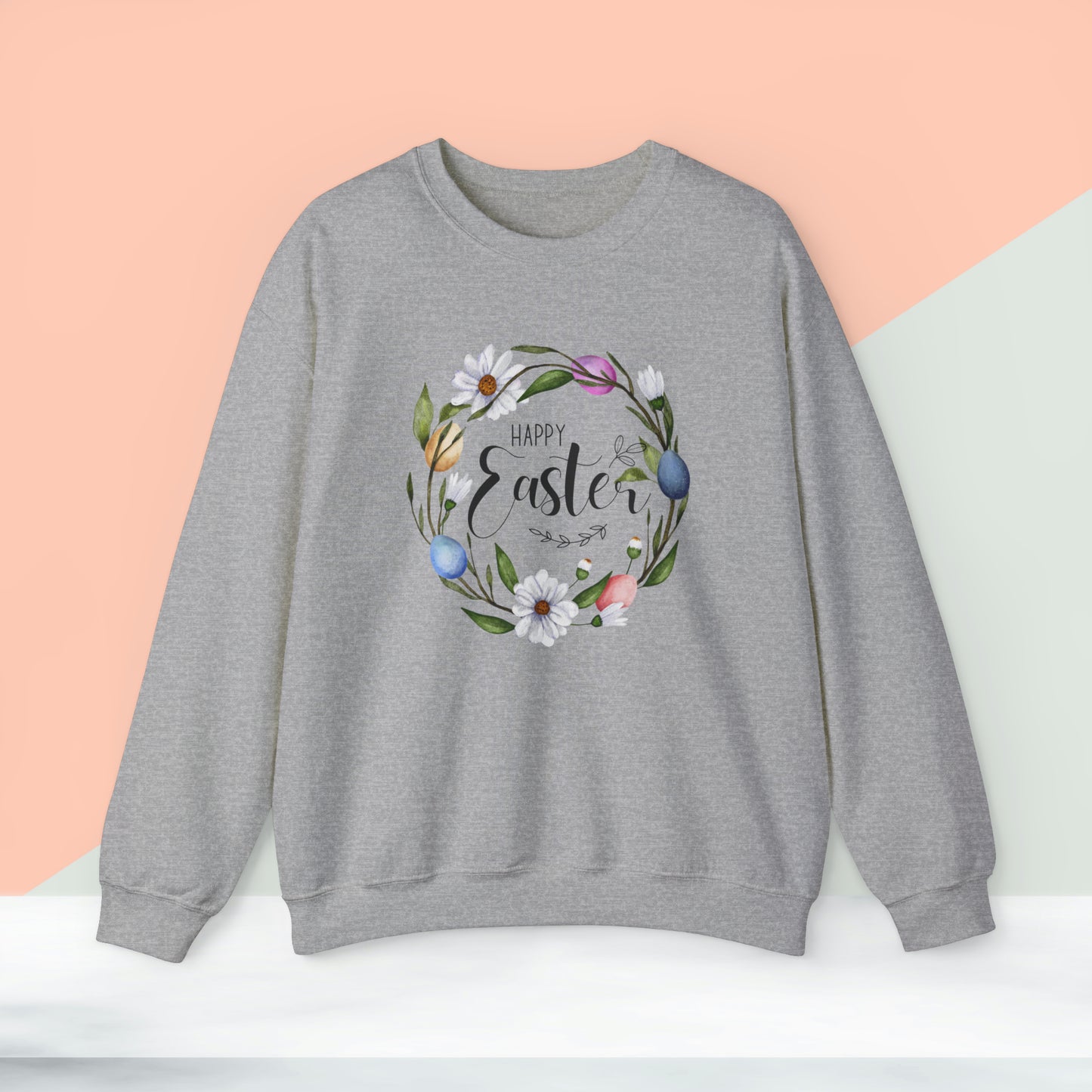 Happy easter Unisex Crewneck Sweatshirt