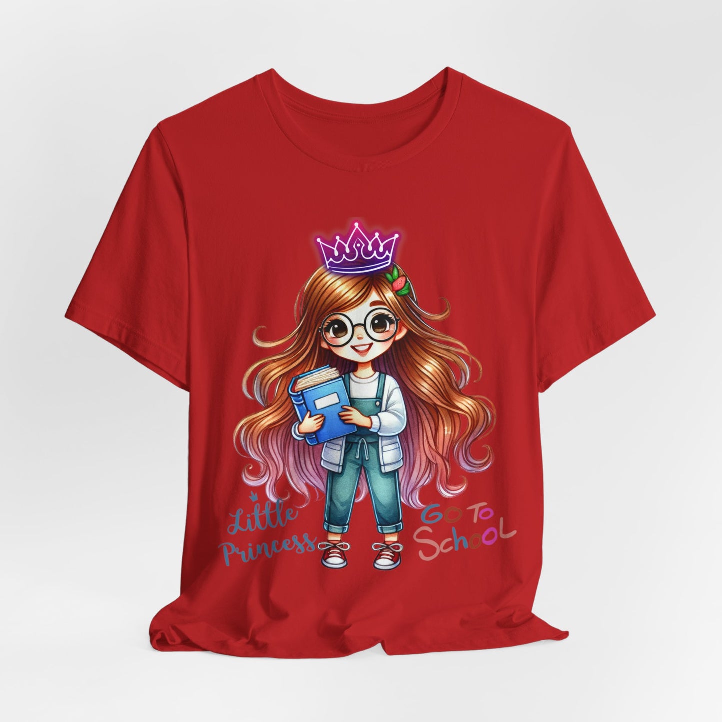 Little Princess T-Shirt, Teach Love Inspire Teacher Shirt, Teacher Back To school unisex jersey short sleeve.First Day Vibes T-Shirt.