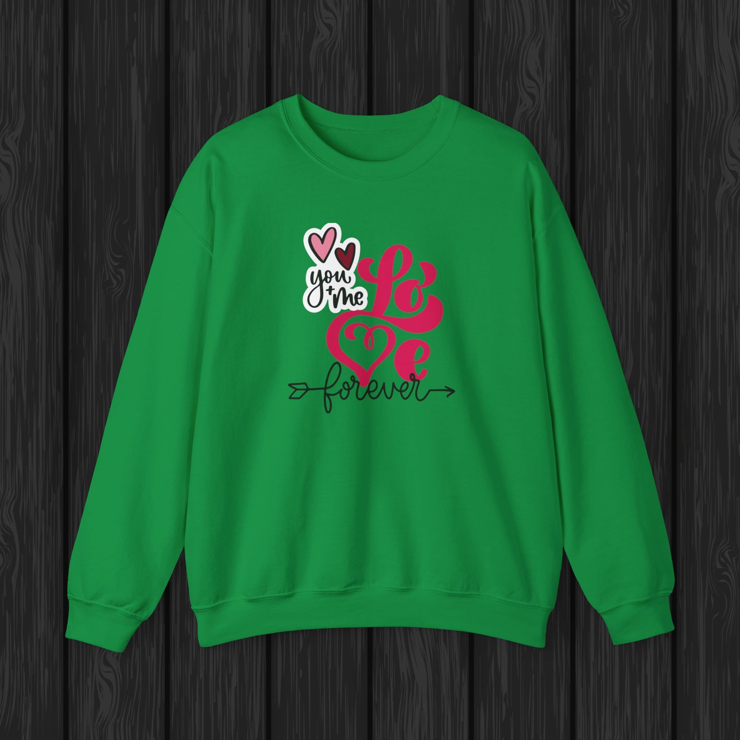 Happy valentines day Unisex Heavy Blend™ Crewneck Sweatshirt