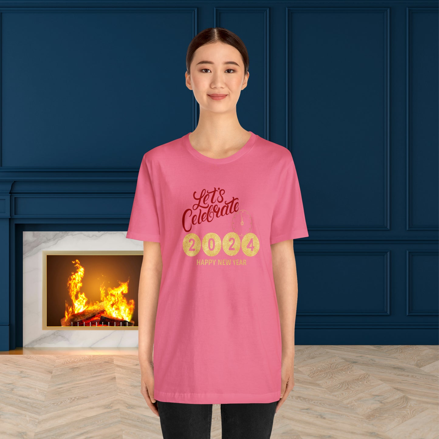 Happy New Year Unisex Jersey Short Sleeve Tee