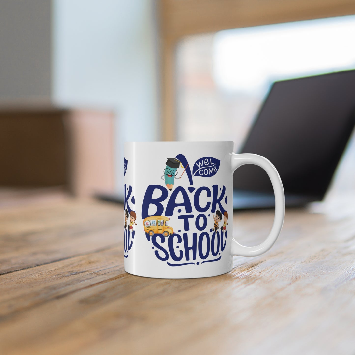 Back To School Mug.11oz. Ready To Rule The School Mug.11oz, First Day Vibes Mug.