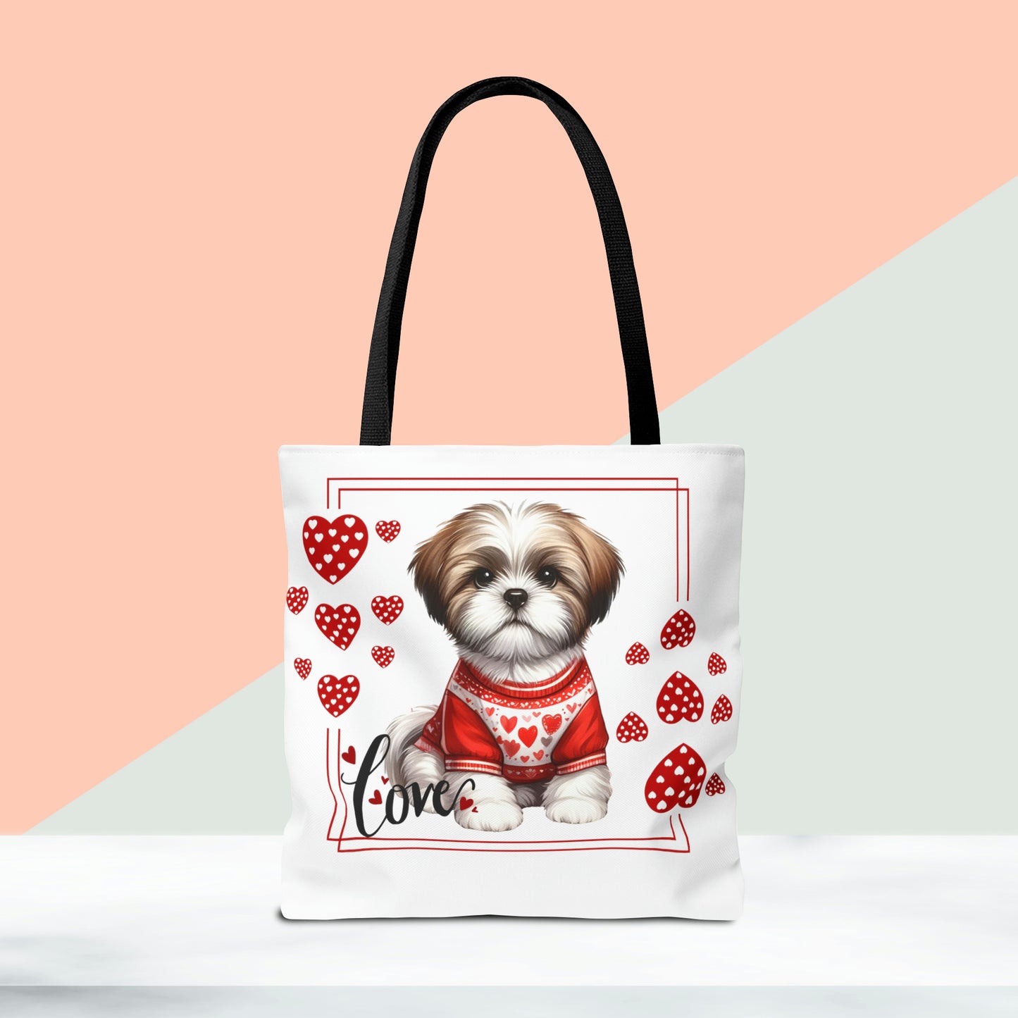 Happy Valentines Day Tote Bag