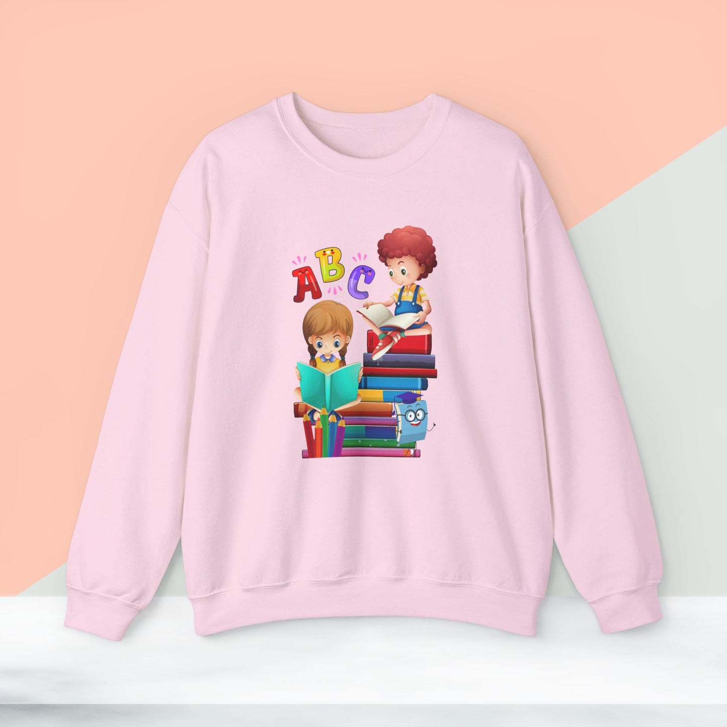 We Love Teachers Sweatshirt, Back To school unisex heavy blend crewneck sweatshirt, Teacher Back To school Sweatshirt. First Day Vibes Sweatshirt.