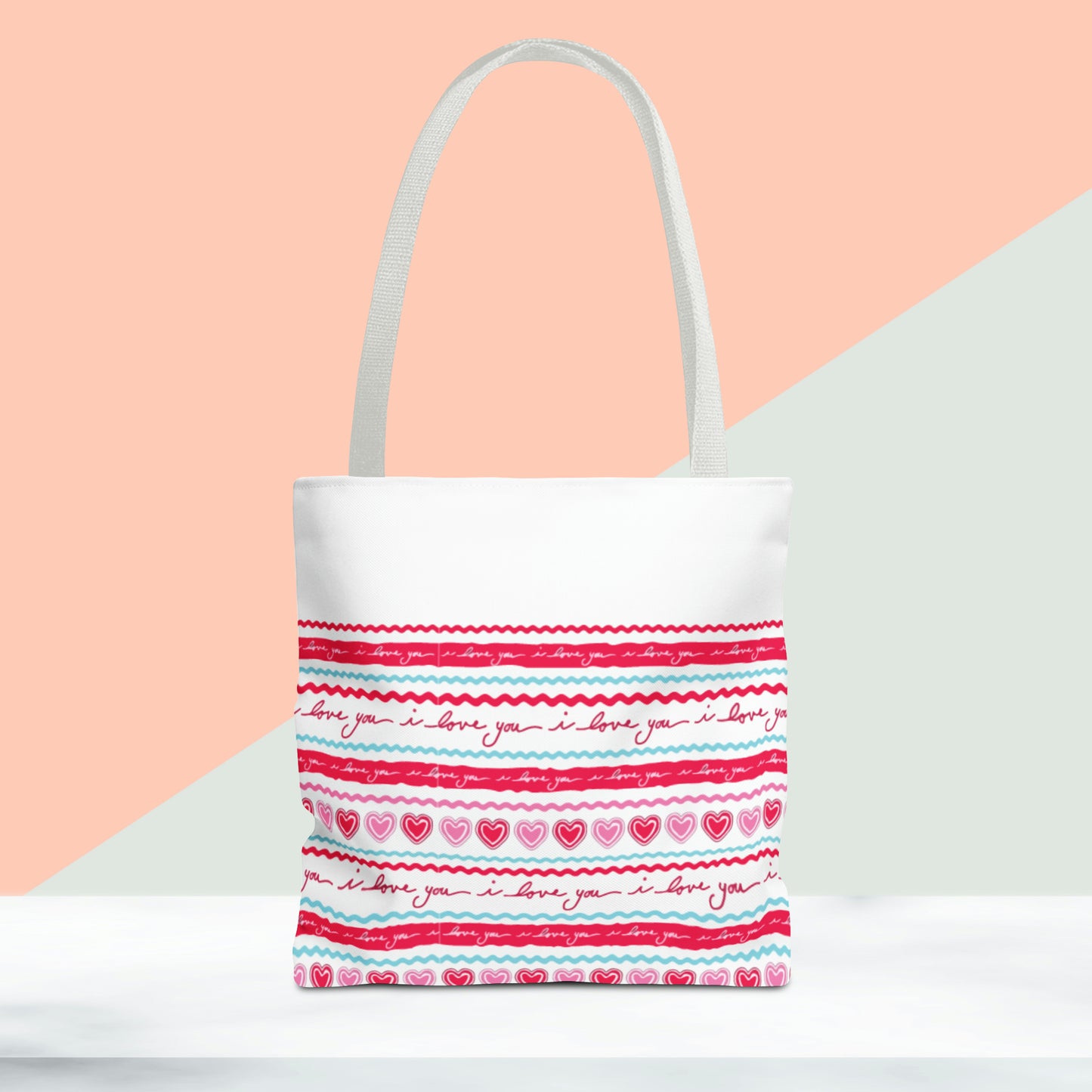 Happy Valentines Day Tote Bag