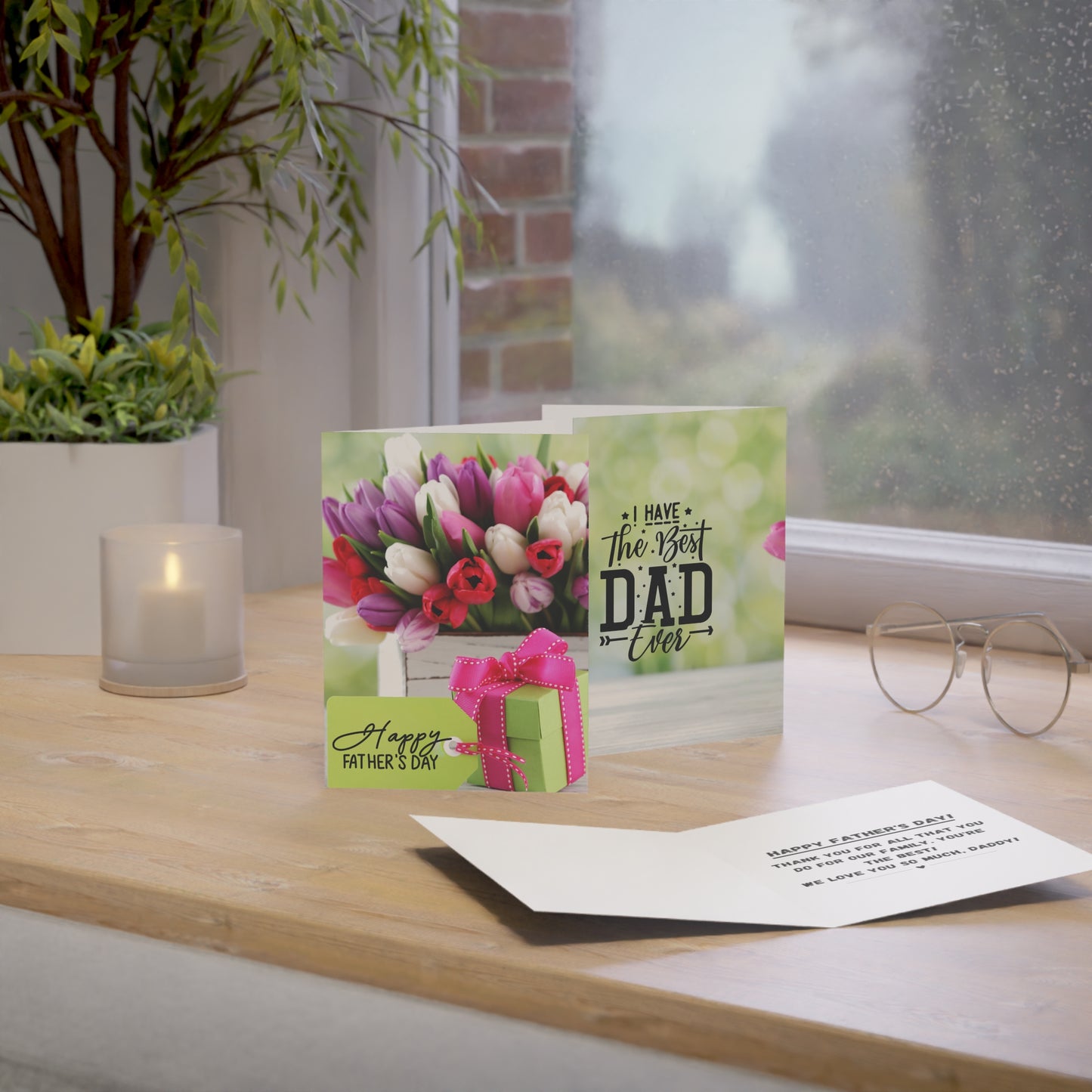 Happy Father's Day Greeting Cards (1, 10, 30, and 50pcs)