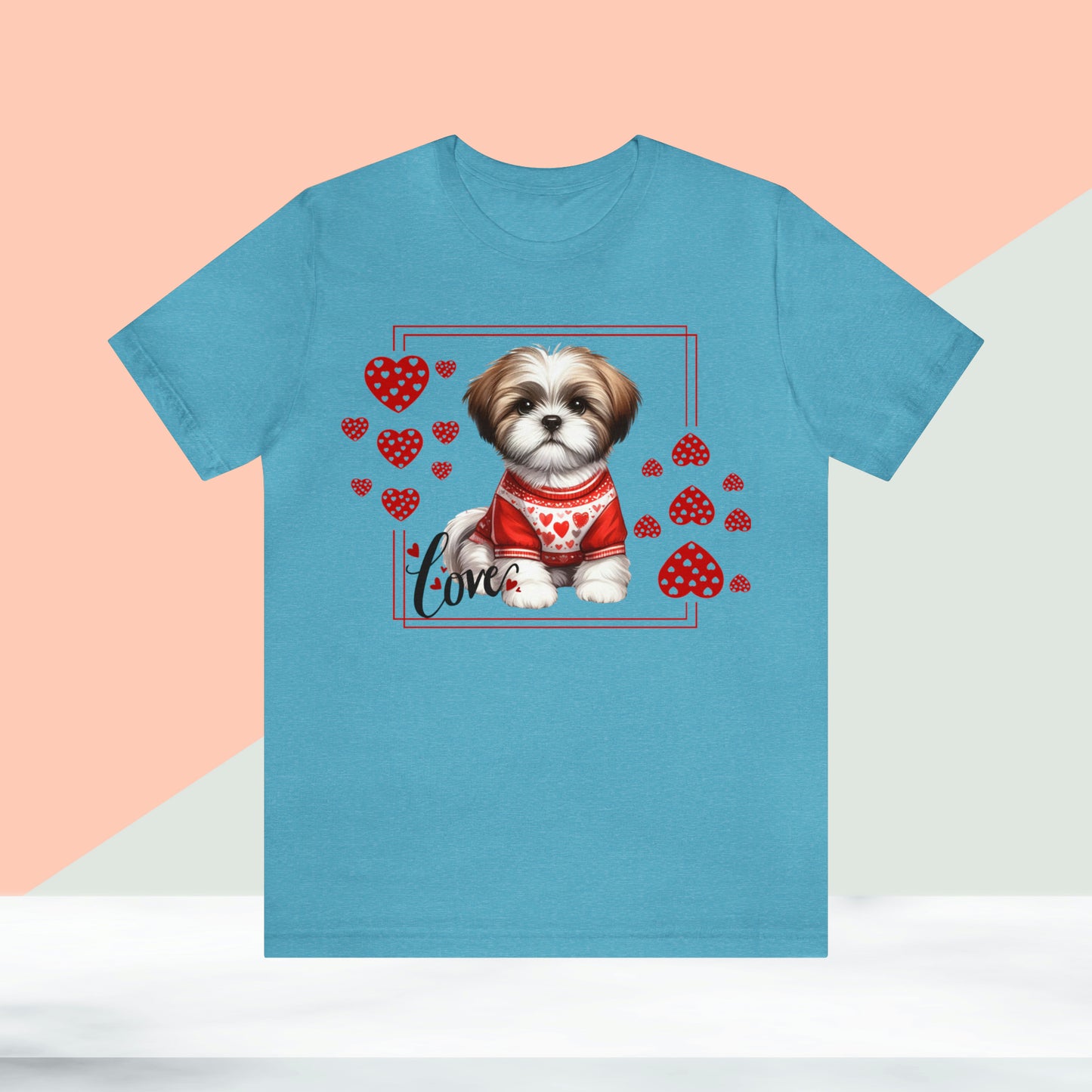 Happy valentines day Unisex Jersey Short Sleeve Tee