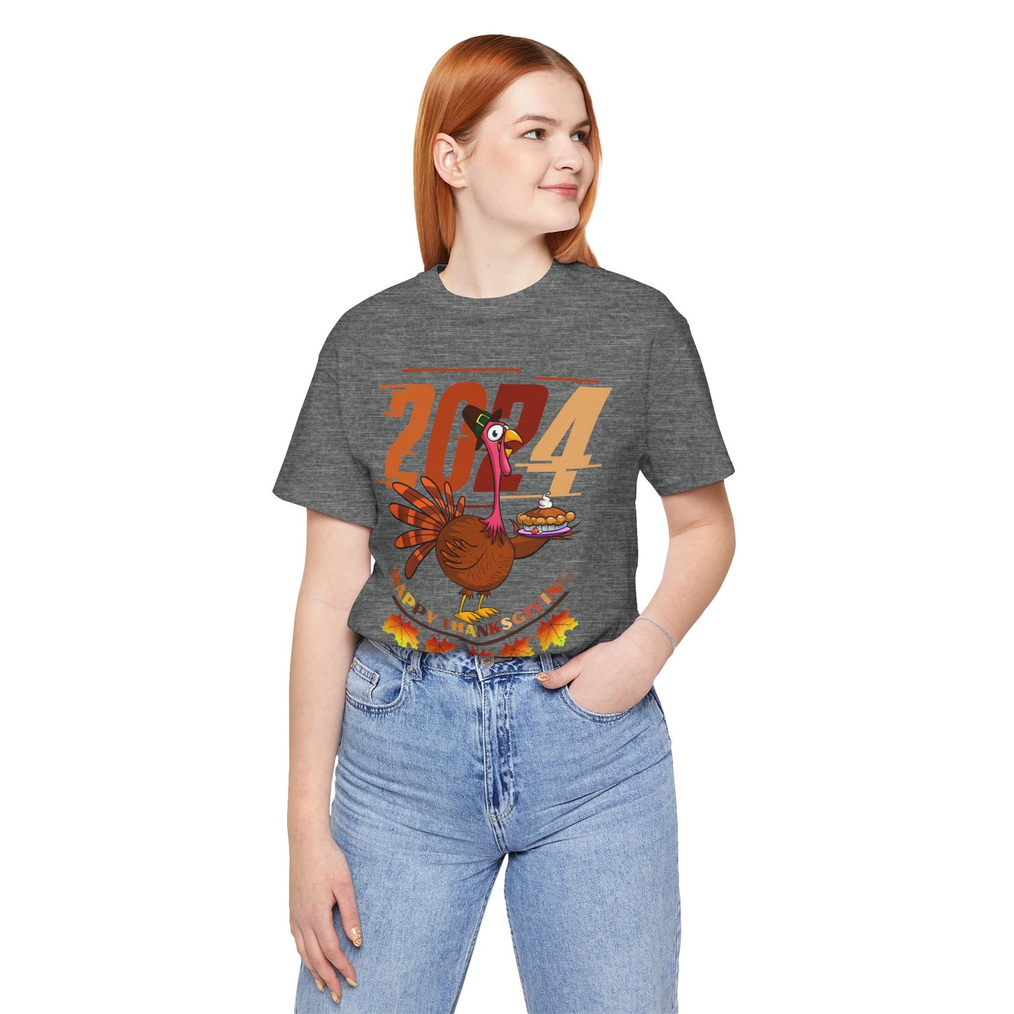 Thanksgiving T-shirt, Happy thanksgiving 2024 T-shirt, Thanksgiving Gift,Turkey Shirt, Family Thanksgiving, Holiday Outfit.