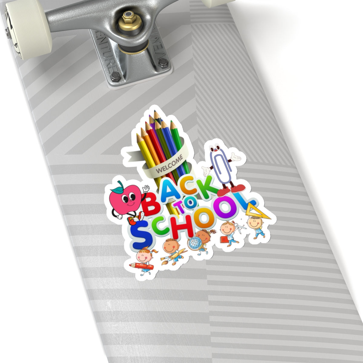 Back To School Kiss-Cut Stickers, First Grade Squad Kiss-Cut Stickers, Gift for First graders, Ready for School, Back to Learning.