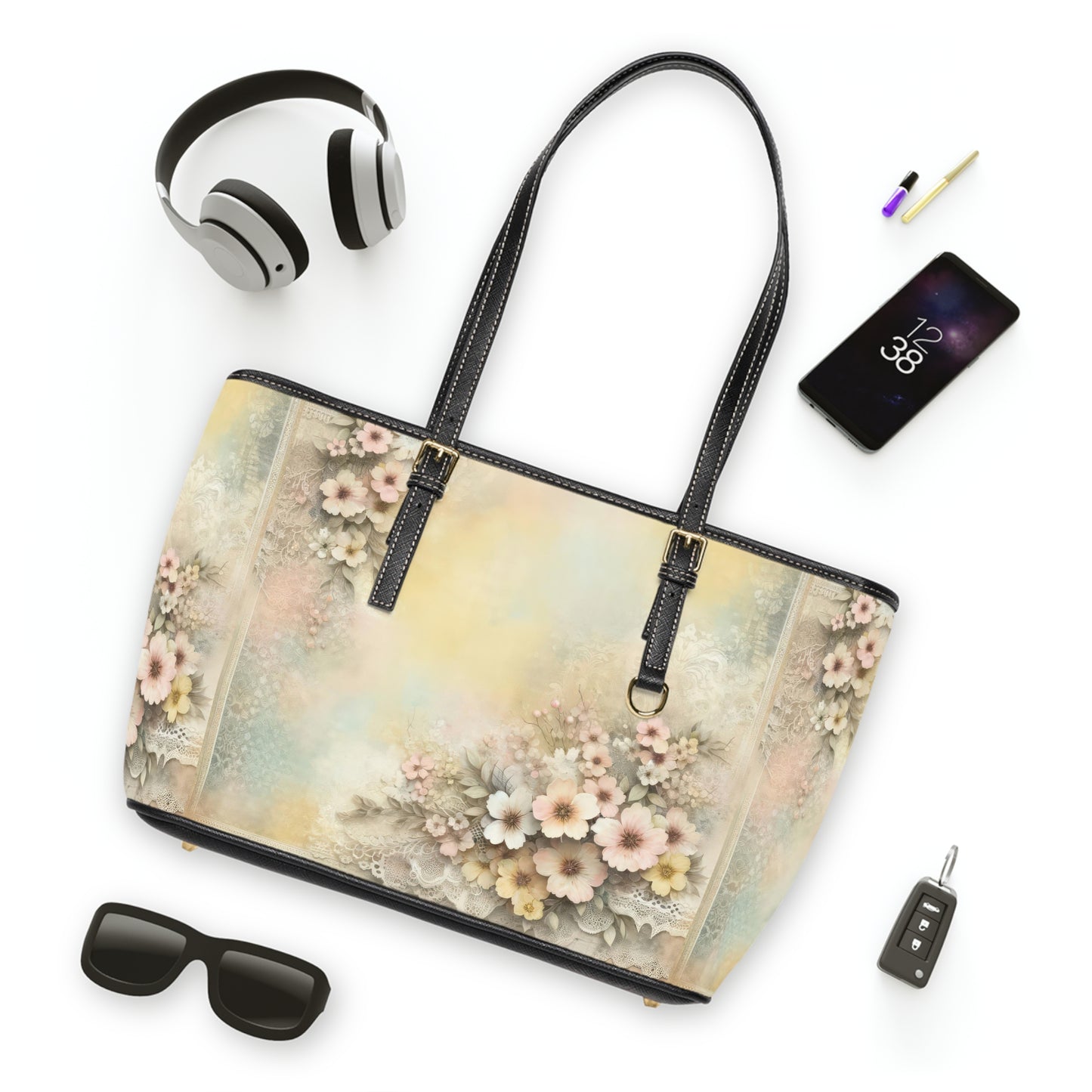 PU Leather Shoulder Bag