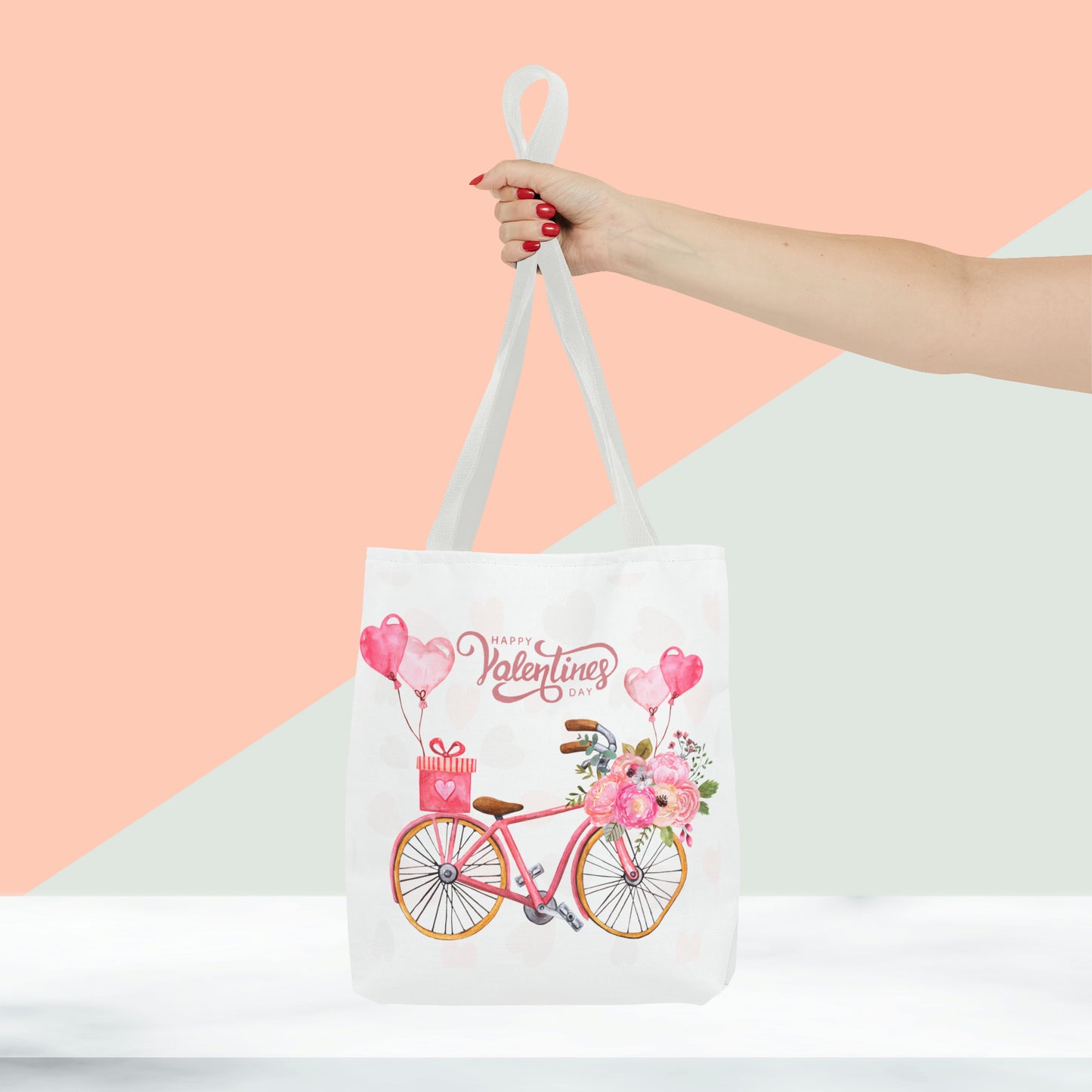 Happy Valentines Day Tote Bag