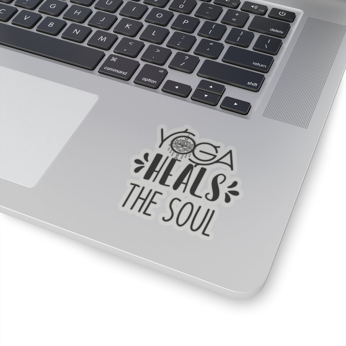 Yoga Heals The Soul Yoga Kiss-Cut Stickers , Cute Kiss-Cut Stickers, Mindful Gift, Yoga lovers Kiss-Cut Stickers, Yoga Instructor Gift, Gift For Yoga lovers, Gift For Yogi.