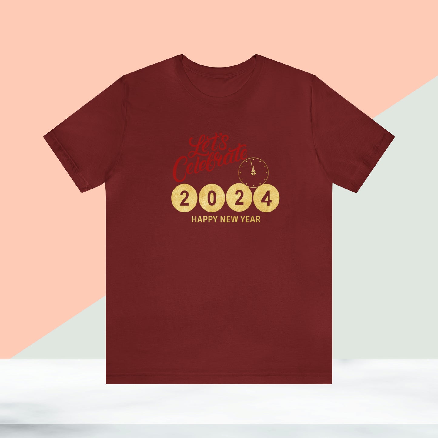 Happy New Year Unisex Jersey Short Sleeve Tee