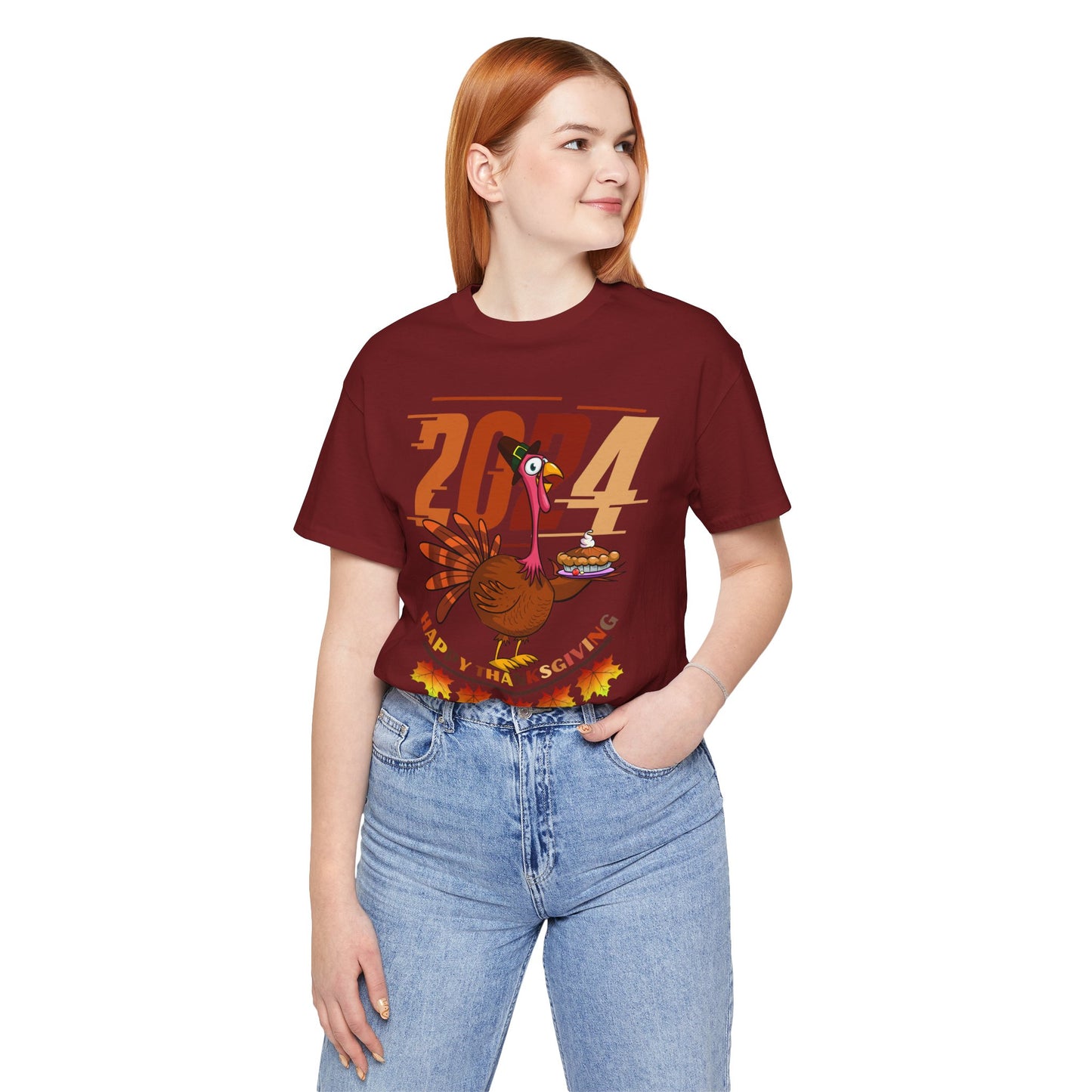 Thanksgiving T-shirt, Happy thanksgiving 2024 T-shirt, Thanksgiving Gift,Turkey Shirt, Family Thanksgiving, Holiday Outfit.