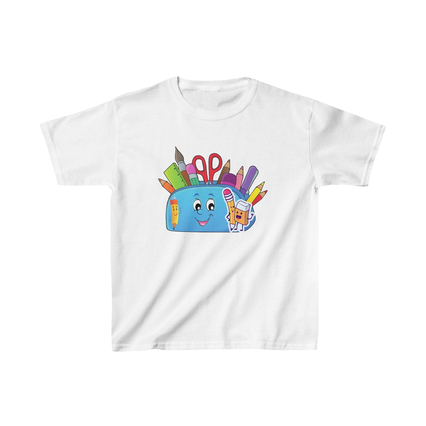 Back To School Kids Heavy Cotton™ Tee, Back to school Kids Shirt, 1st Day Of School Shirt, Back To School Cotton T-Shirt.