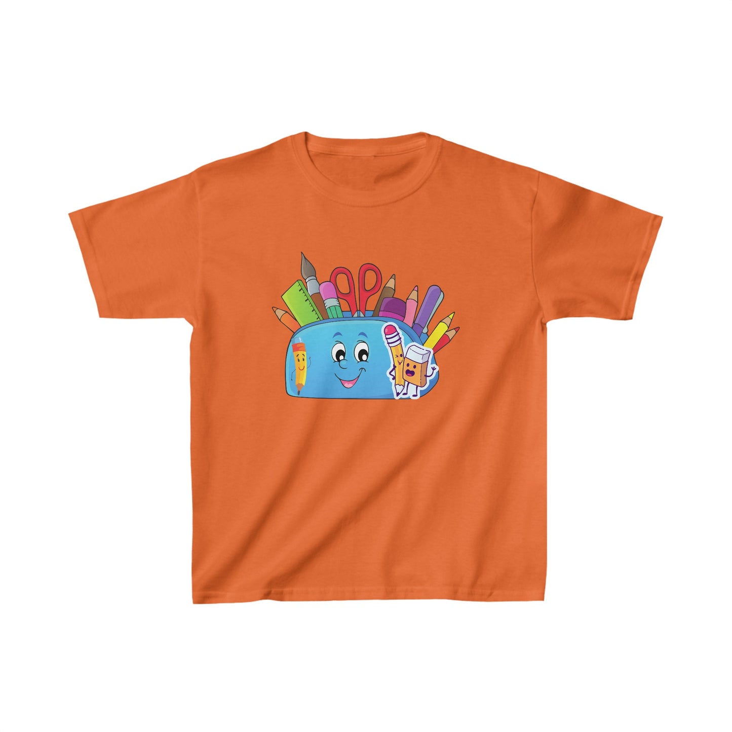 Back To School Kids Heavy Cotton™ Tee, Back to school Kids Shirt, 1st Day Of School Shirt, Back To School Cotton T-Shirt.
