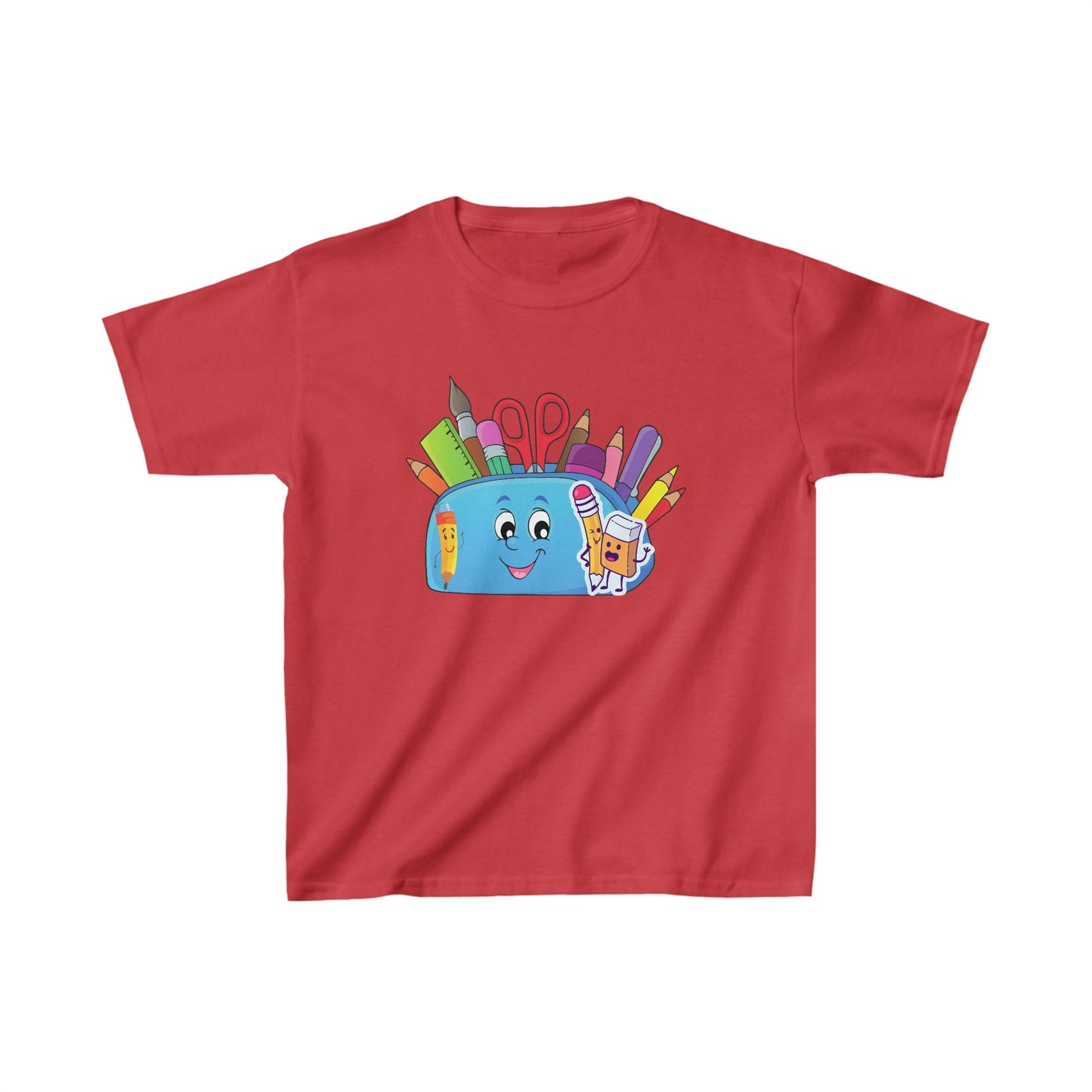 Back To School Kids Heavy Cotton™ Tee, Back to school Kids Shirt, 1st Day Of School Shirt, Back To School Cotton T-Shirt.