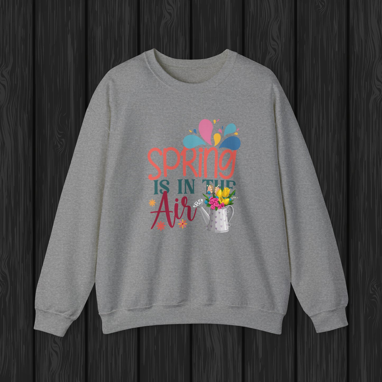 Spring The Is In The Air Unisex Crewneck Sweatshirt