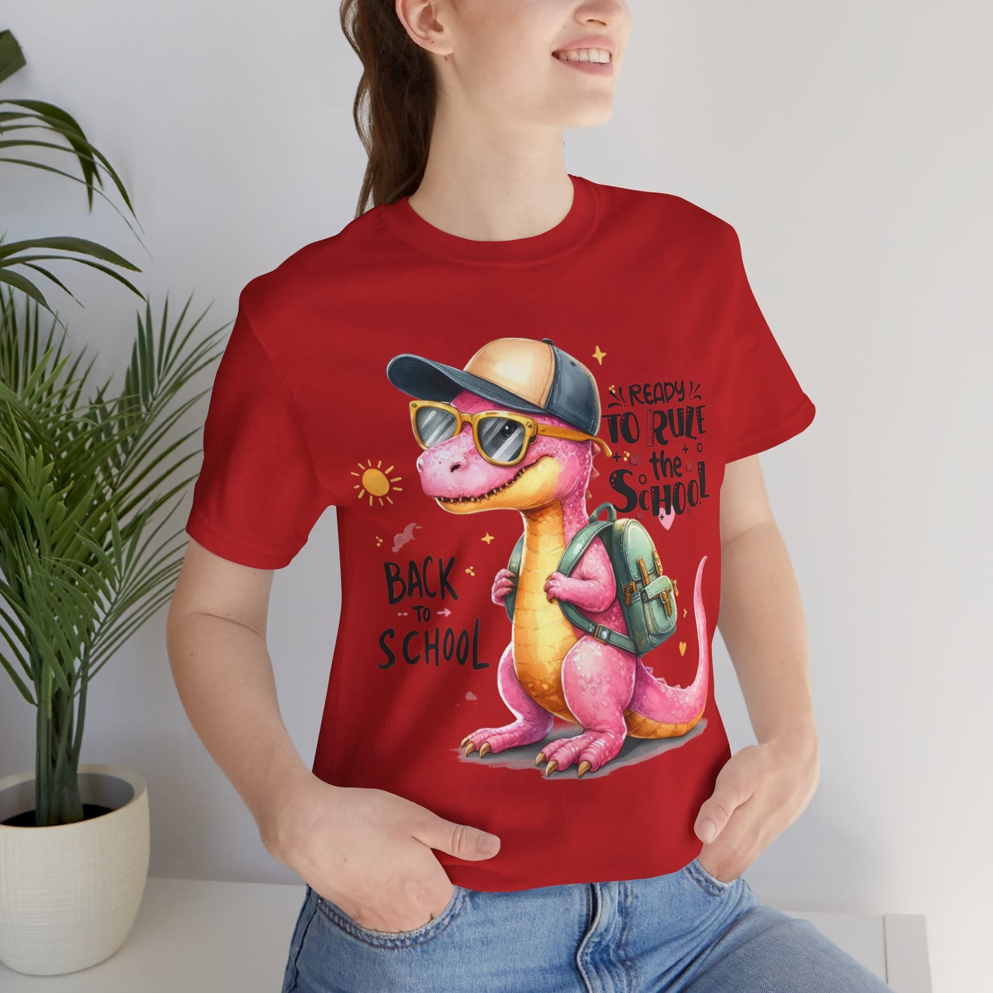 Ready To Rule The School T-shirt, Back To School T-Shirt, Teacher Back To school unisex jersey short sleeve.First Day Vibes T-Shirt.